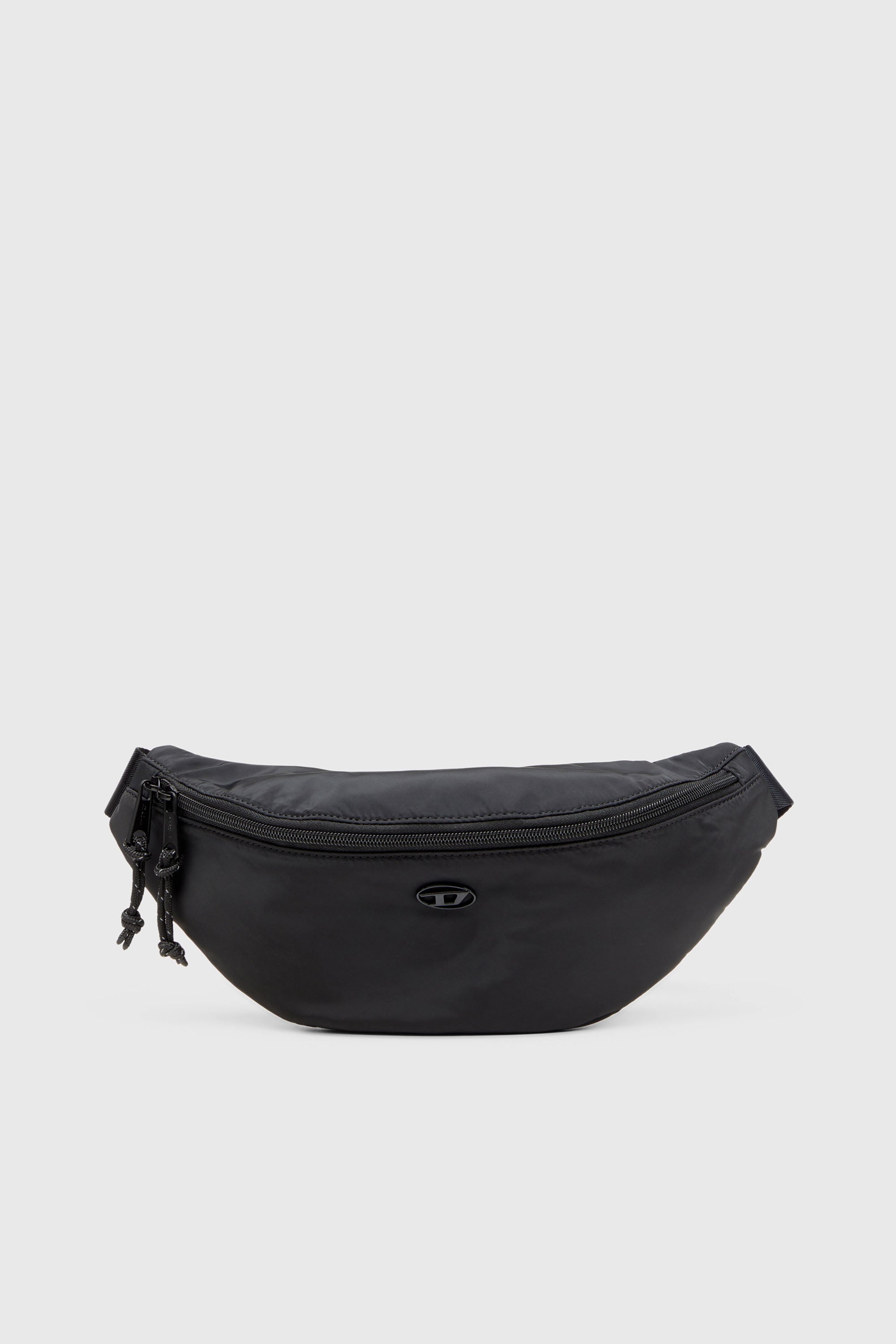Diesel - D-PACK BELTBAG X, Herren D-Pack-G&uuml;rteltasche aus Satin-Touch-Stoff in Schwarz - 1