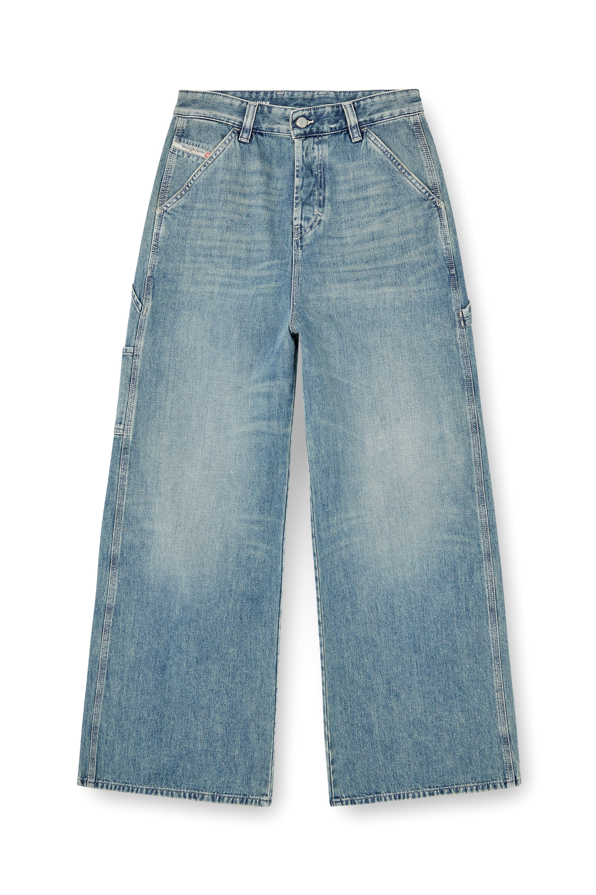 Diesel - Damen Relaxed Jeans 1996 D-Sire 068SK, Hellblau - 3