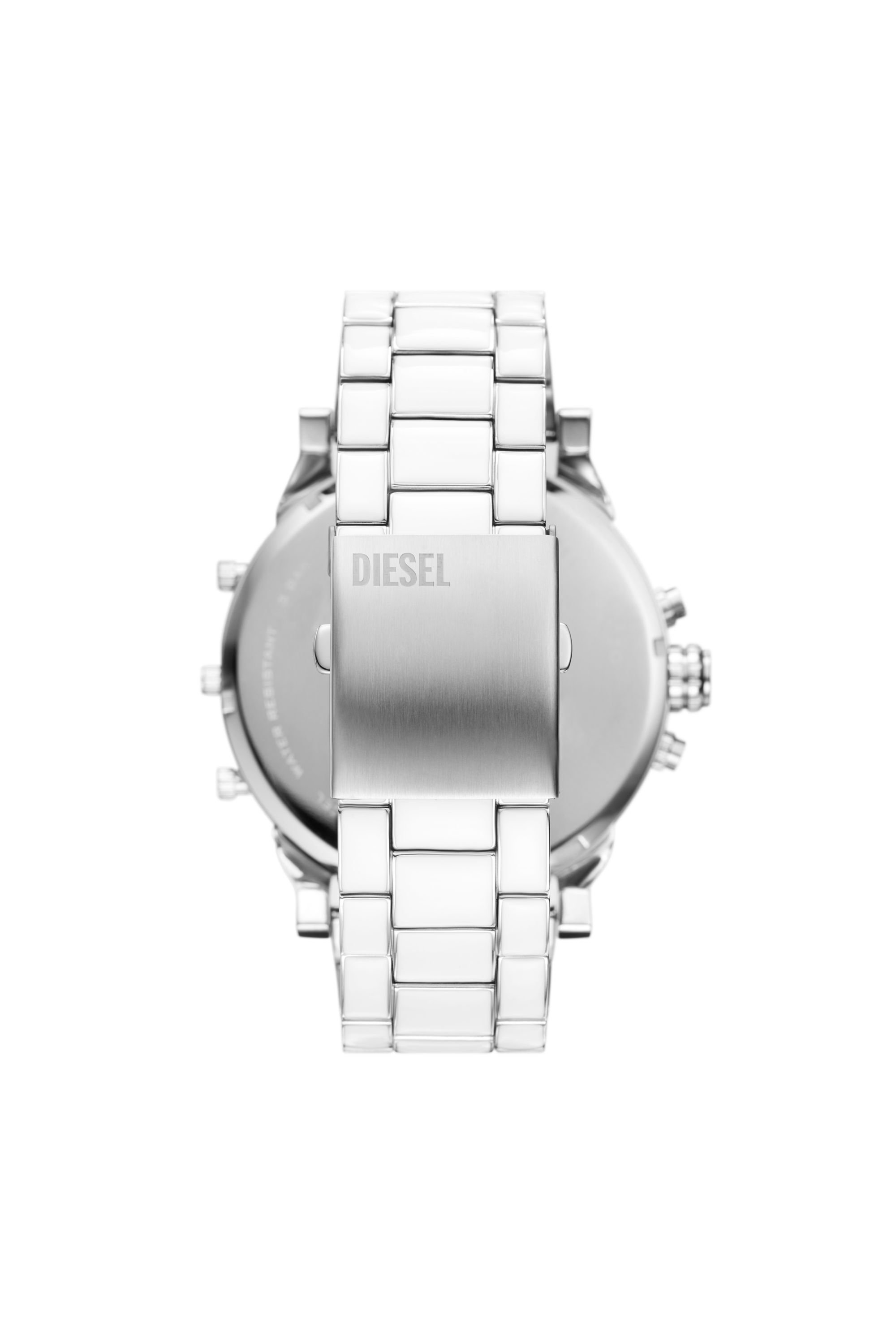 Diesel - DZ7481, Herren Mr. Daddy 2.0 Armbanduhr aus Edelstahl mit weißen Akzenten in Silber - Image 2