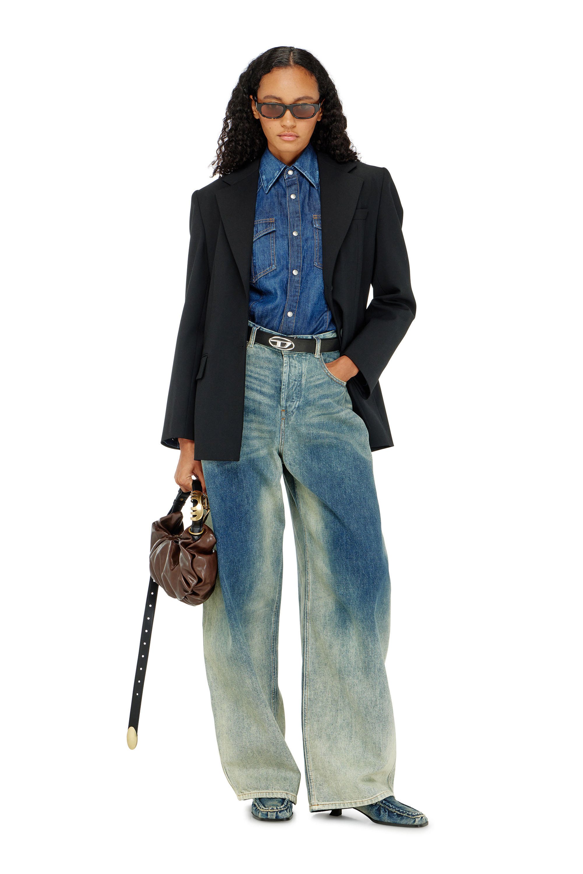 Diesel - G-KESS-R1, Damen Blazer aus Wollmischung in Schwarz - 2