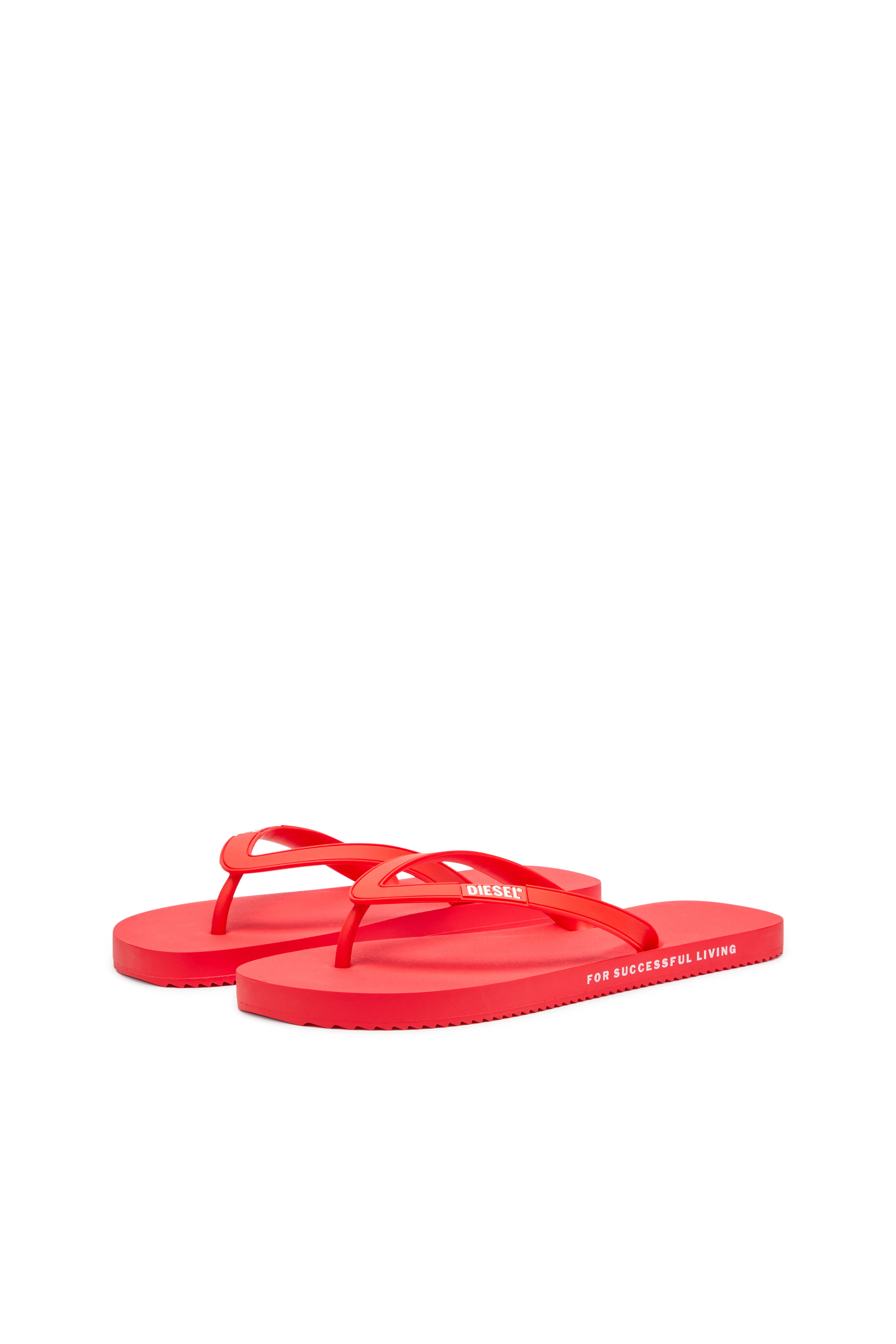 Diesel - SA-RIO, Herren Flip-Flops aus Gummi in Rot - 8