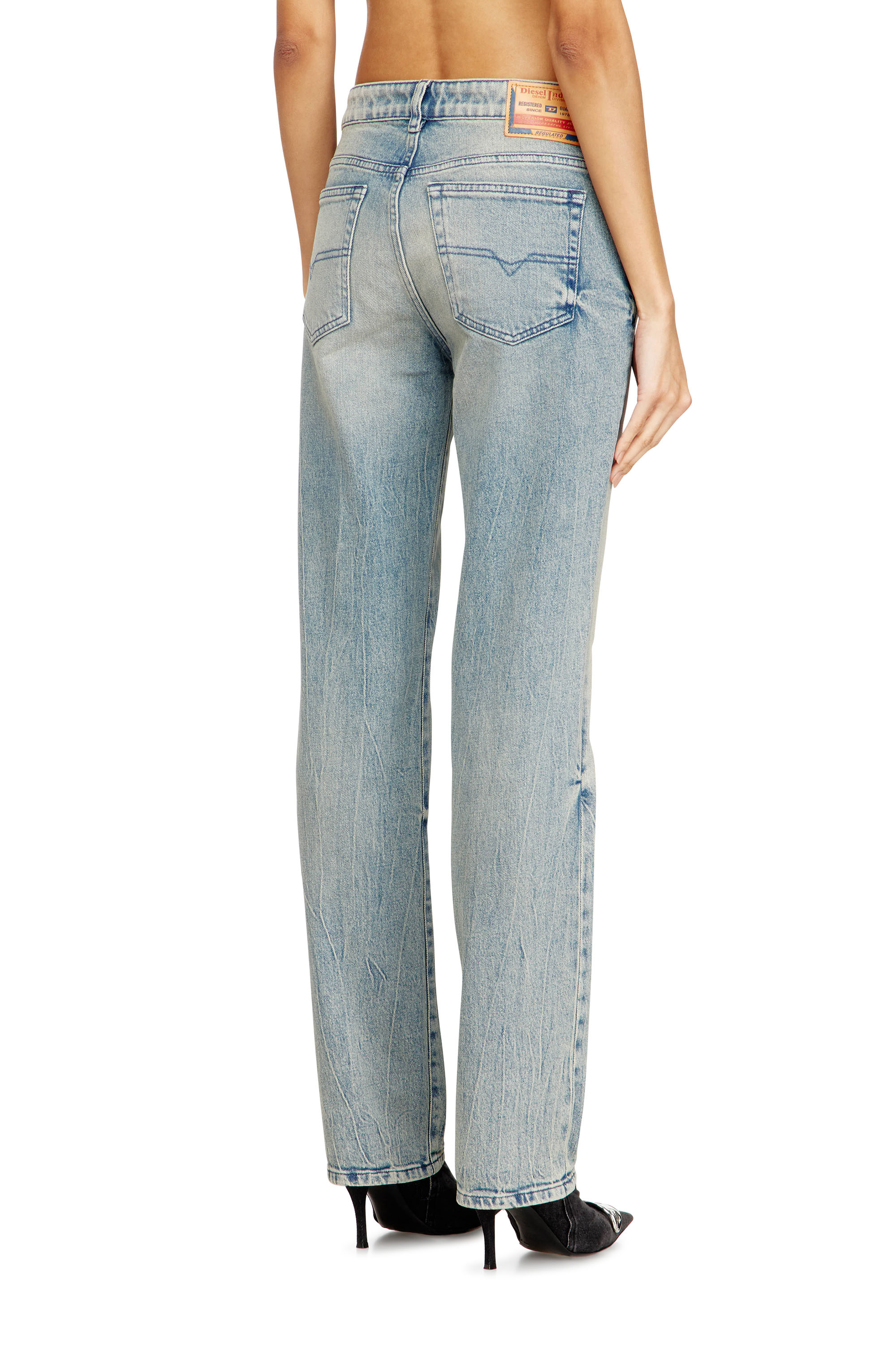 Diesel - Damen Regular Jeans 1989 D-Mine 09N55, Hellblau - 4