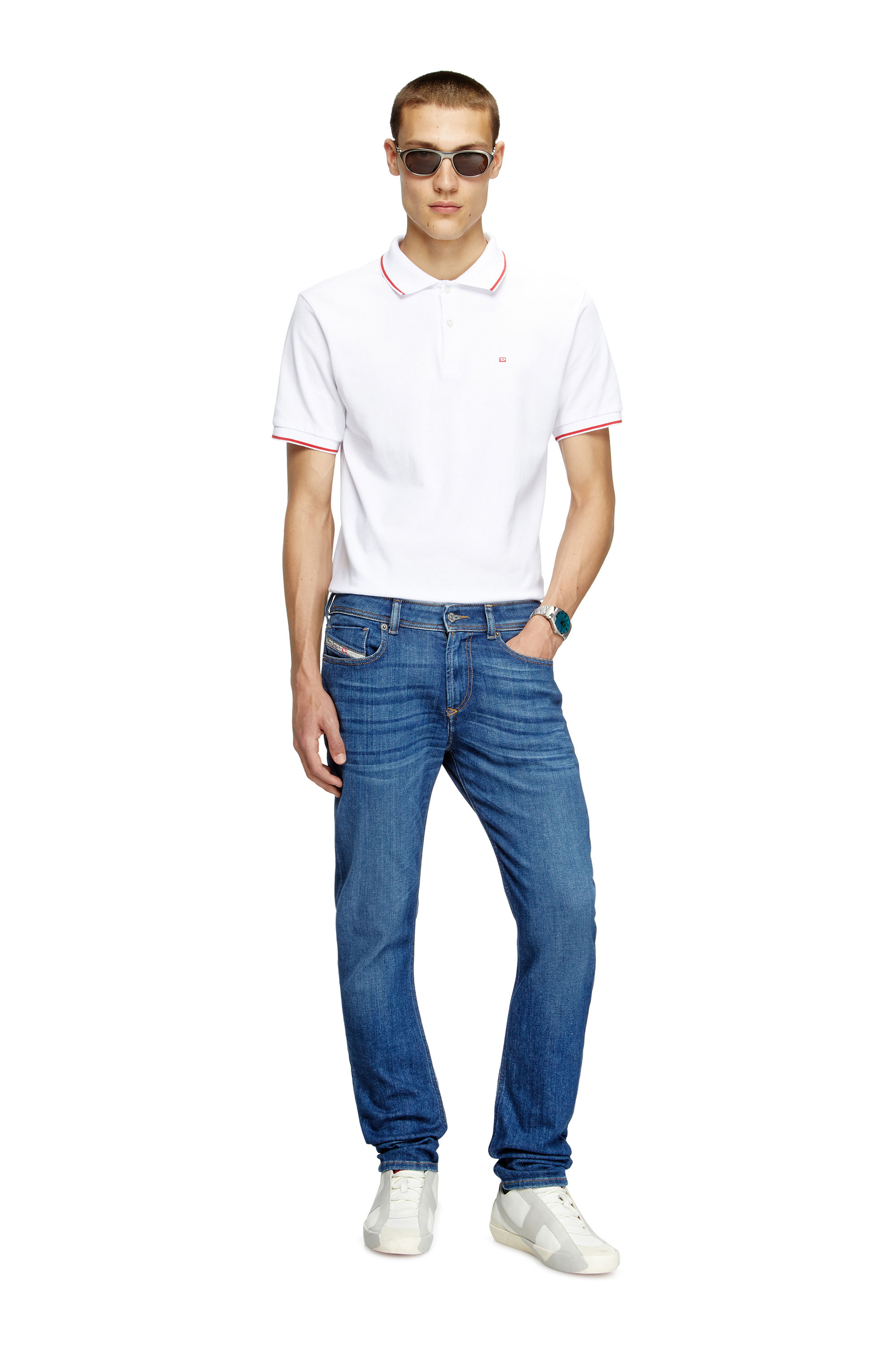 Diesel - Herren Skinny Jeans 1979 Sleenker 09M73, Mittelblau - 1