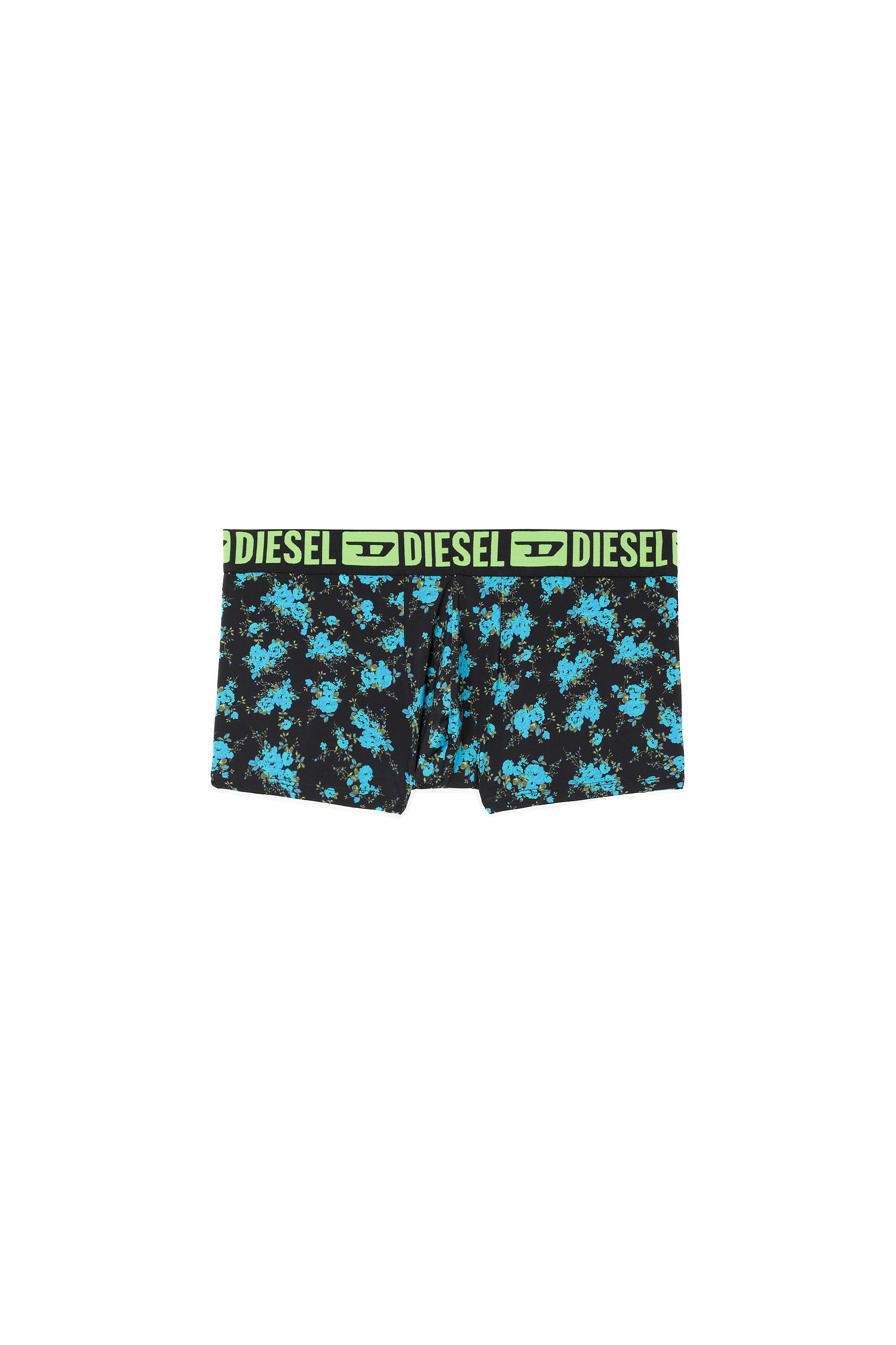 55-D, Schwarz/Blau - Boxershorts