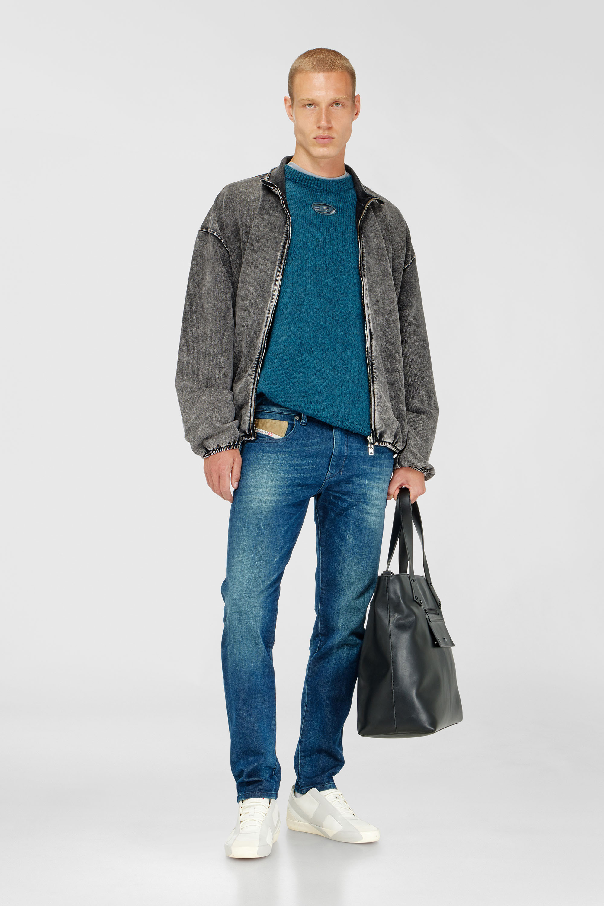 Diesel - Herren Slim Jeans 2019 D-Strukt 0PBBZ, Mittelblau - 1