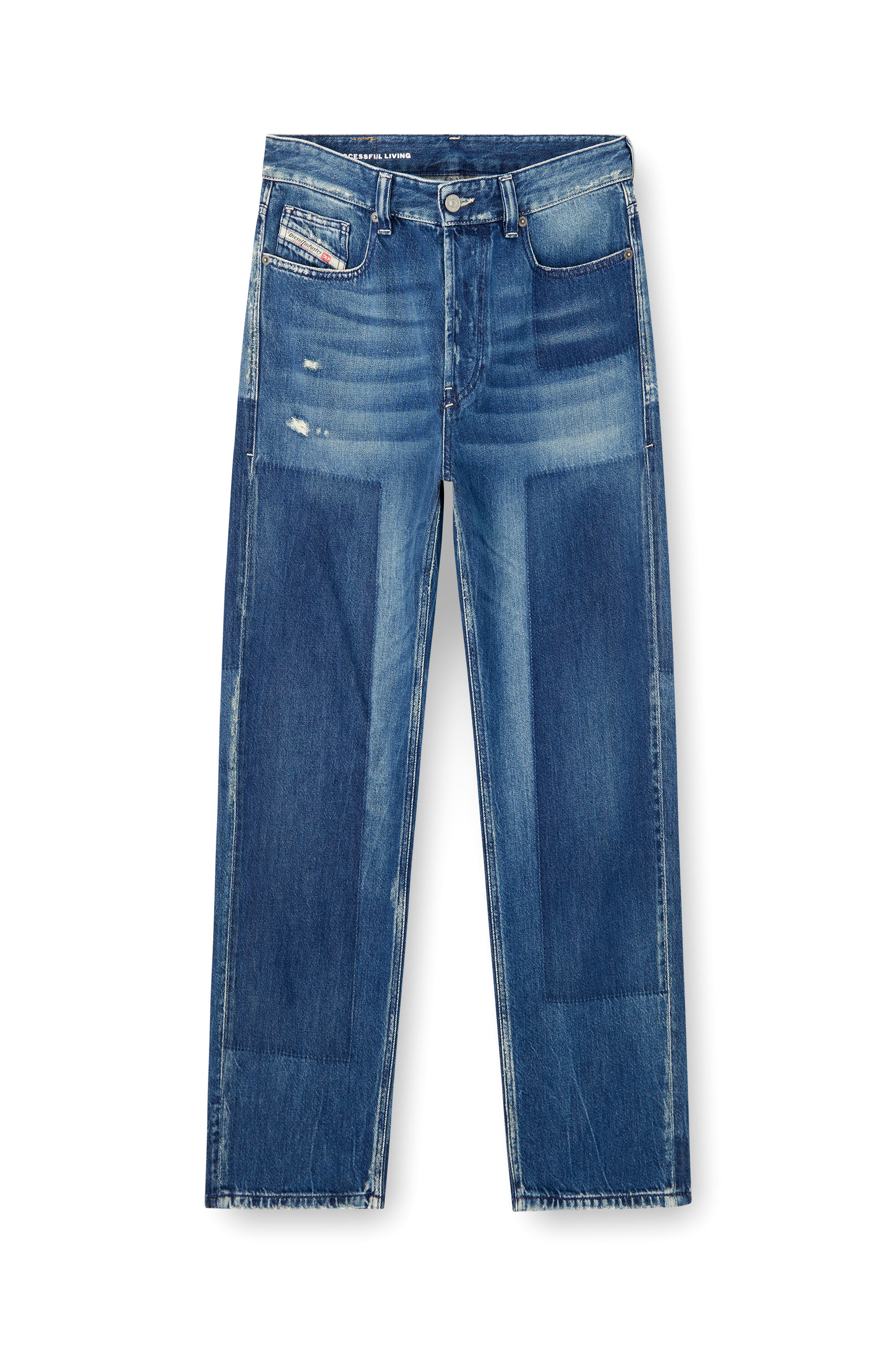 Diesel - Herren Regular Jeans 2024 D-Macs 09M52, Dunkelblau - 3