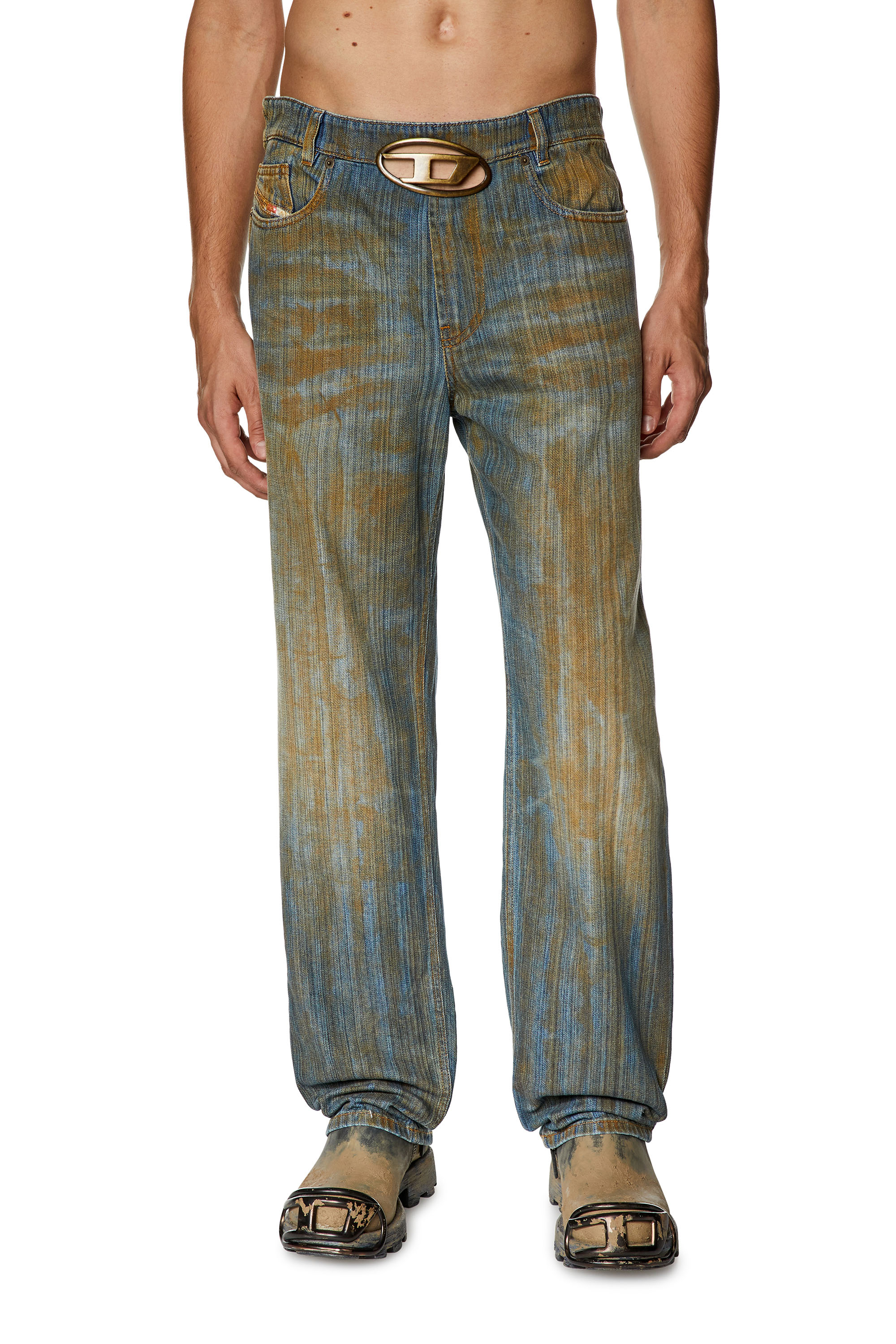 Diesel - Straight Jeans 2010 D-Macs 0NLAL, Mittelblau - Image 1