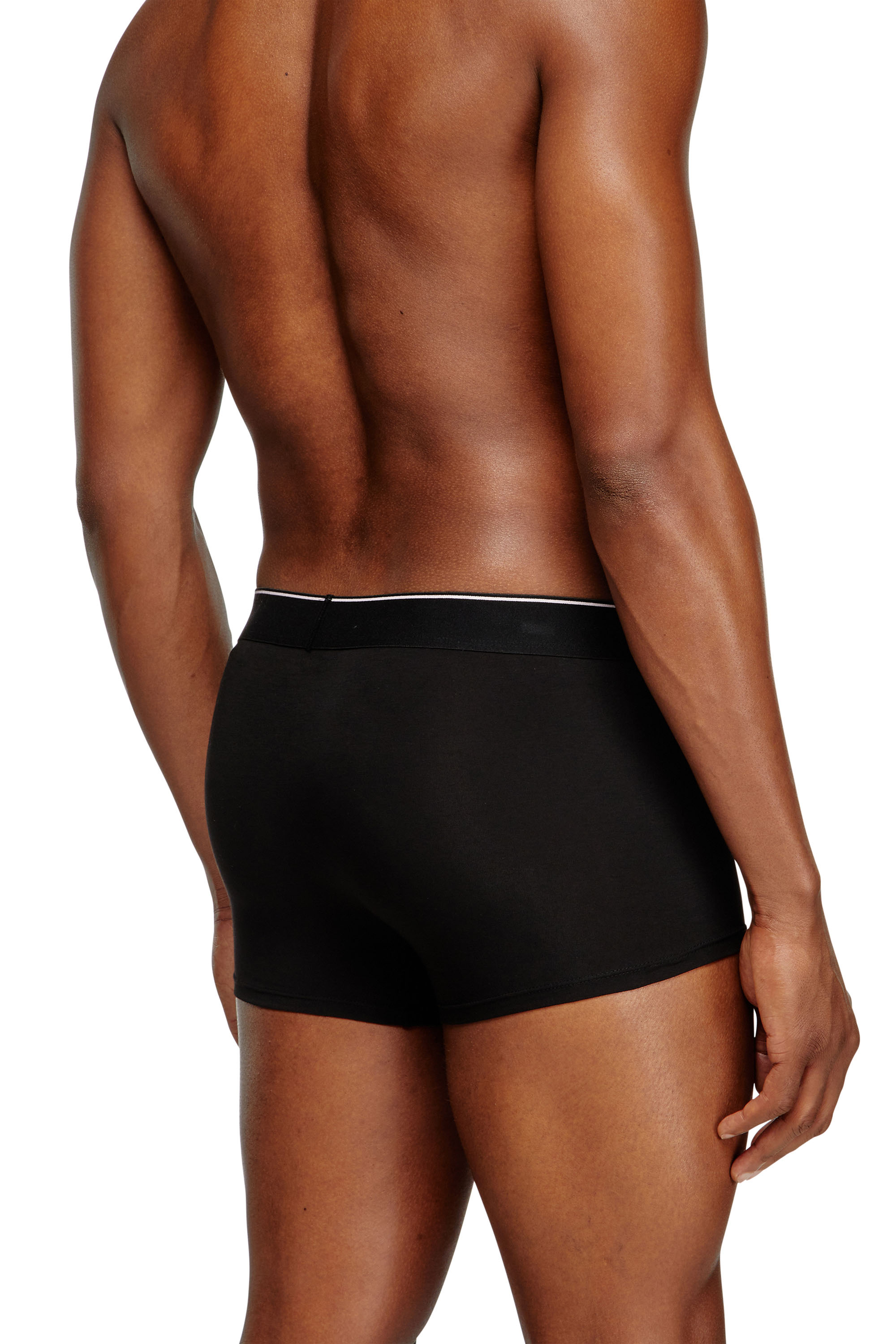 Diesel - UMBX-DAMIENTHREEPACK, Herren Einfarbige Retropants im Dreierpack in Schwarz/Rosa - 4