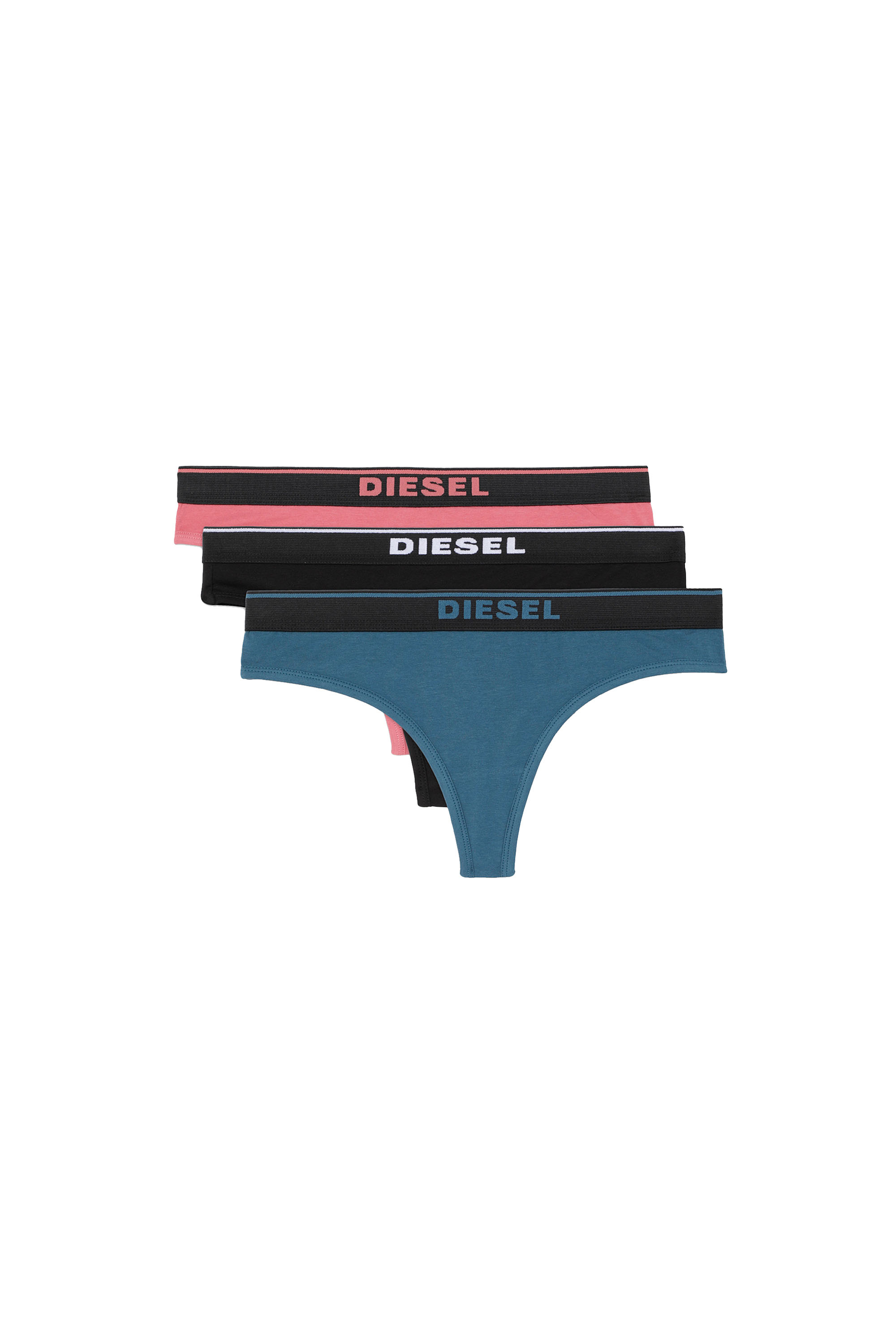 UFST-STARS-THREEPACK, Schwarz/Rosa - Strings