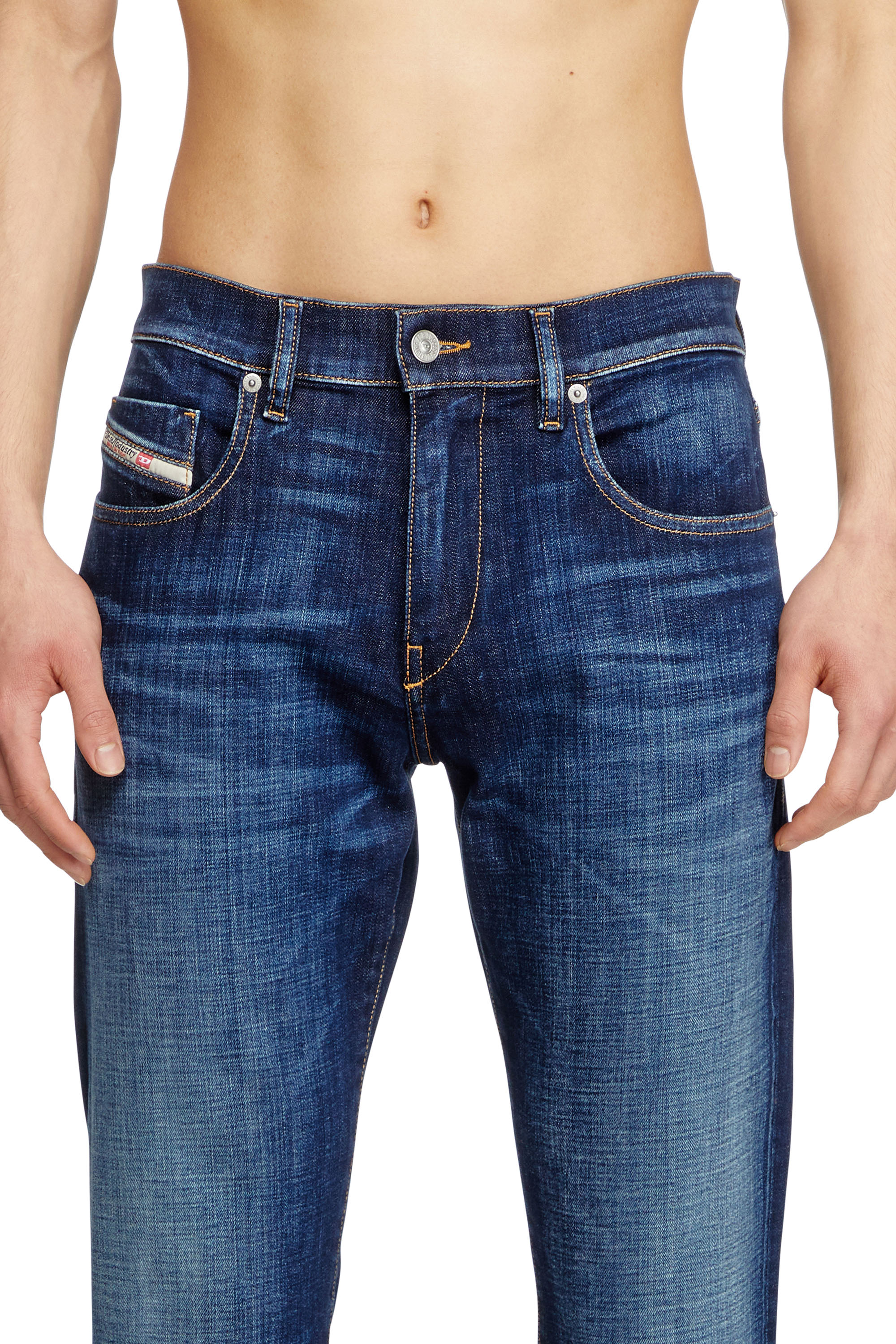 Diesel - Herren Slim Jeans 2019 D-Strukt 09L61, Mittelblau - 5