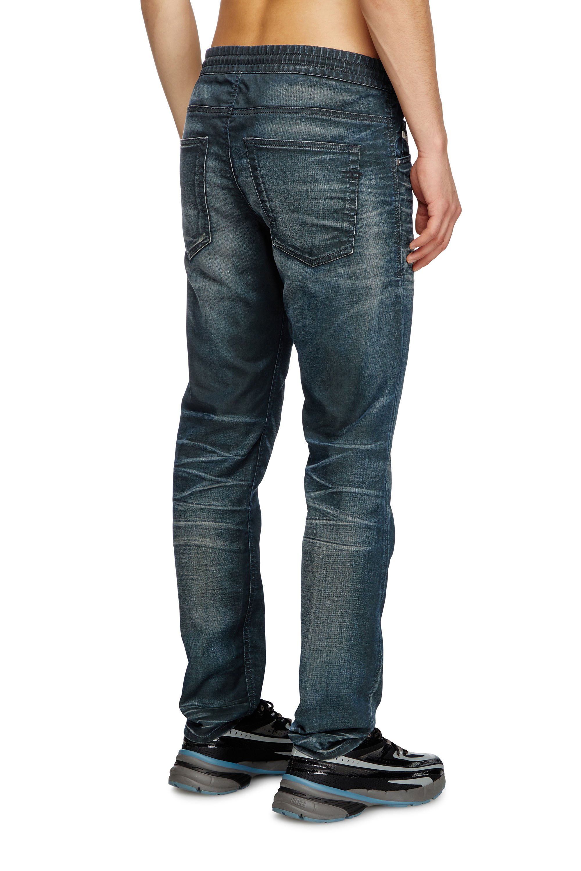 Diesel - Herren Regular 2030 D-Krooley Joggjeans® 068QK, Dunkelblau - 3