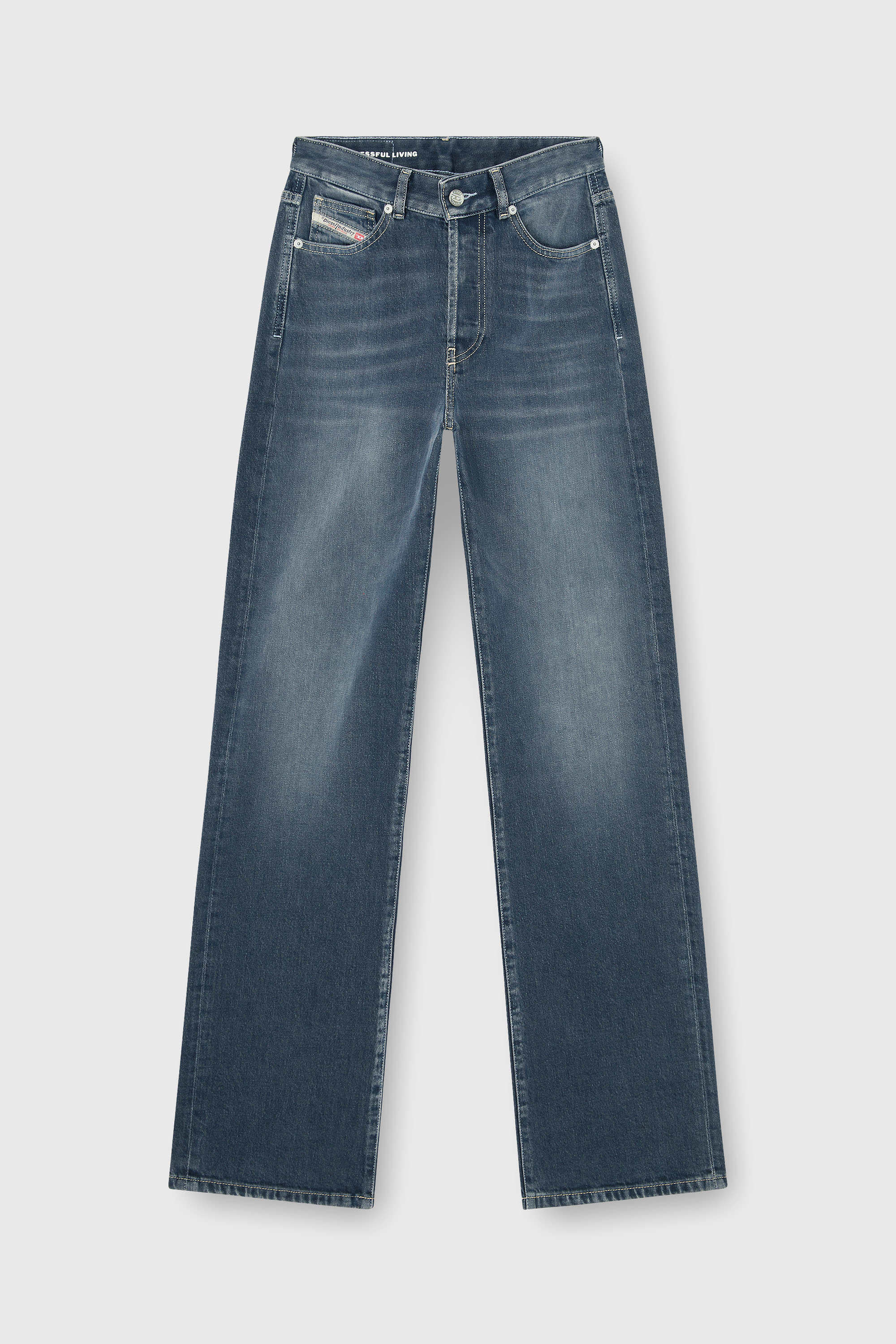 Diesel - Damen Regular Jeans 1971 D-Sent 007EI, Dunkelblau - 2