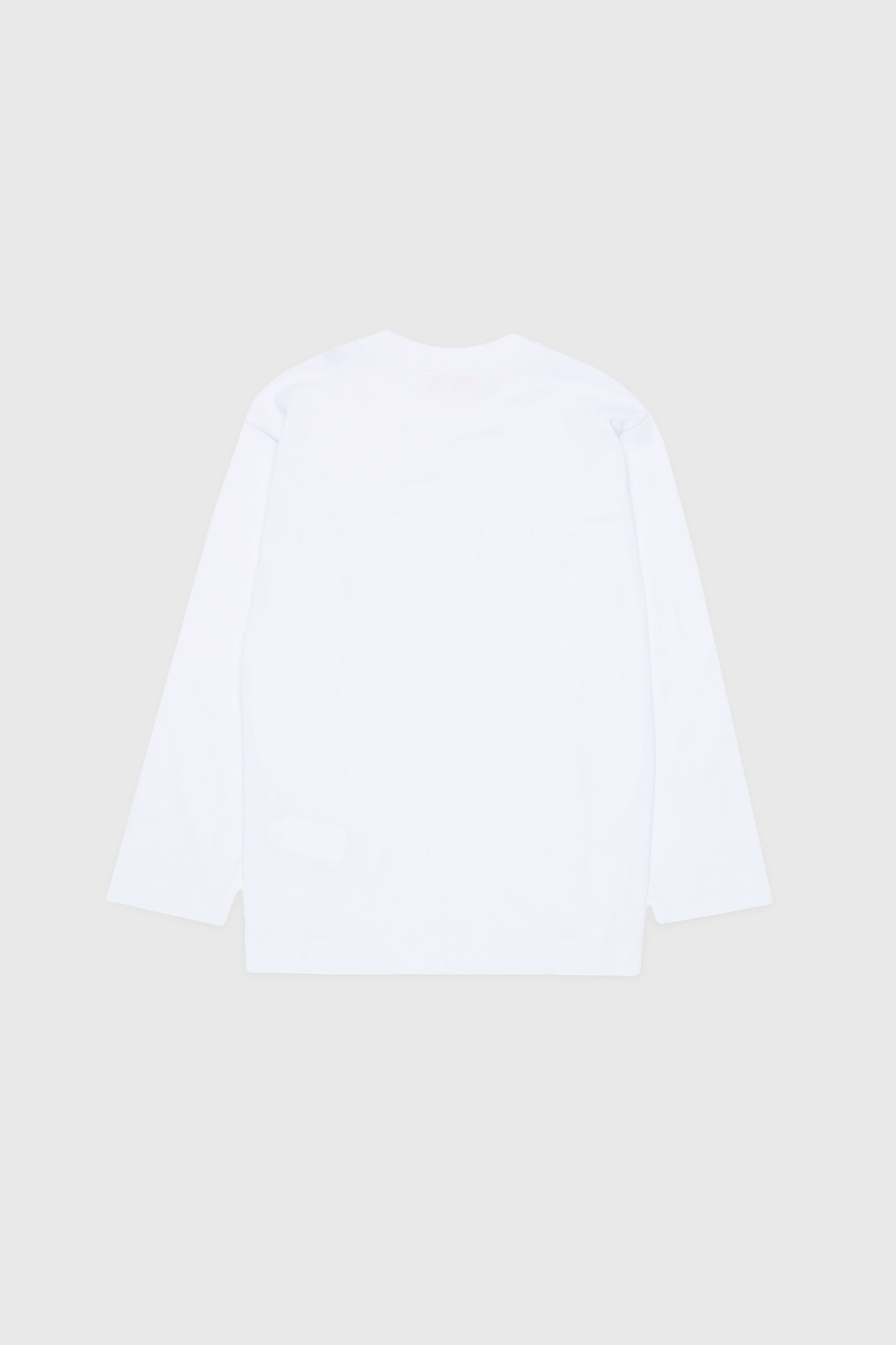 Diesel - TCIRCLELS OVER, Herren Langarm-T-Shirt mit Oval D Logo in Wei&szlig; - 2