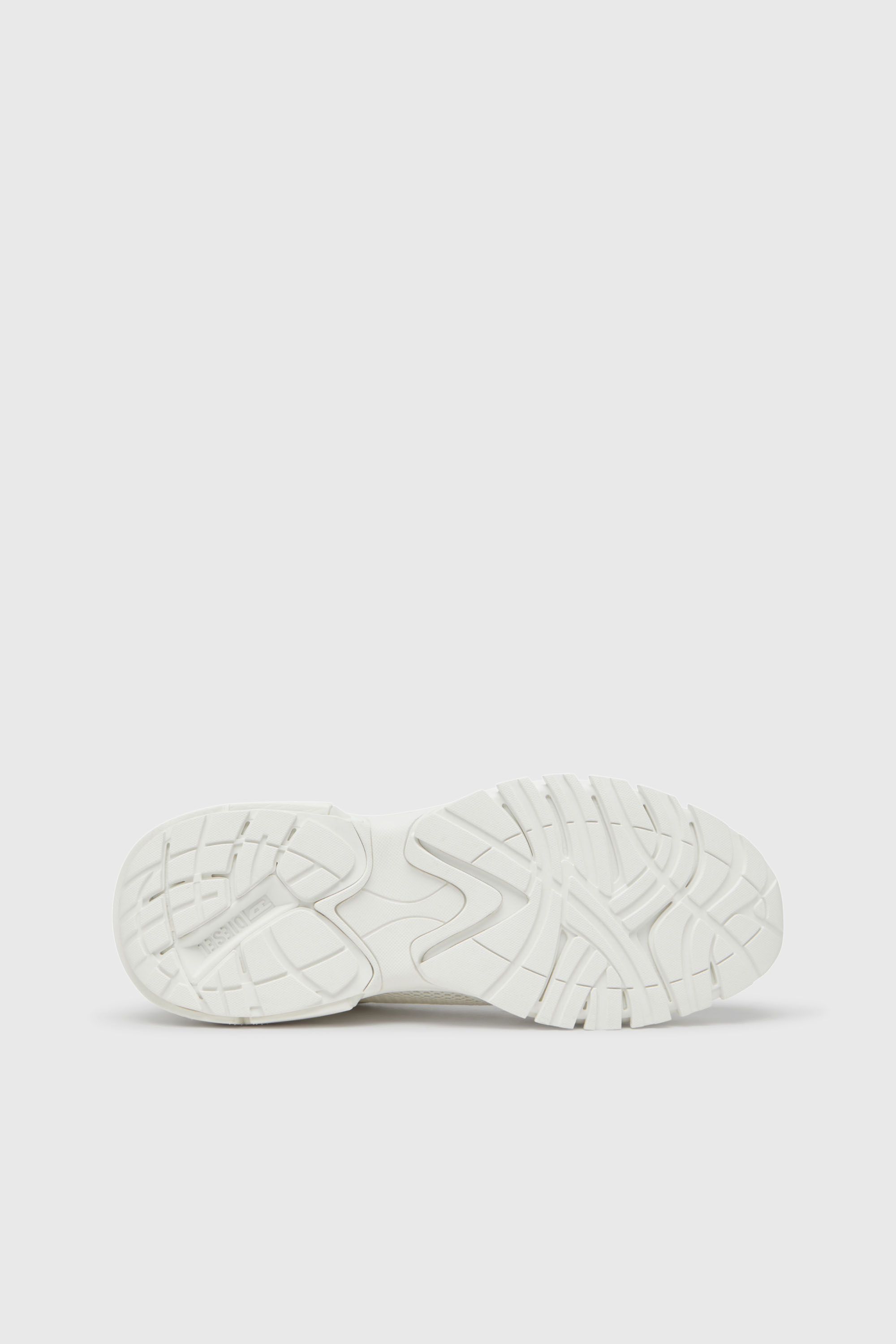 Diesel - S-PRO-V-DENSE LOW W, Damen S-Pro-V-Dense-Einfarbige Sneakers aus Mesh mit Oval D-Logo in Wei&szlig; - 5