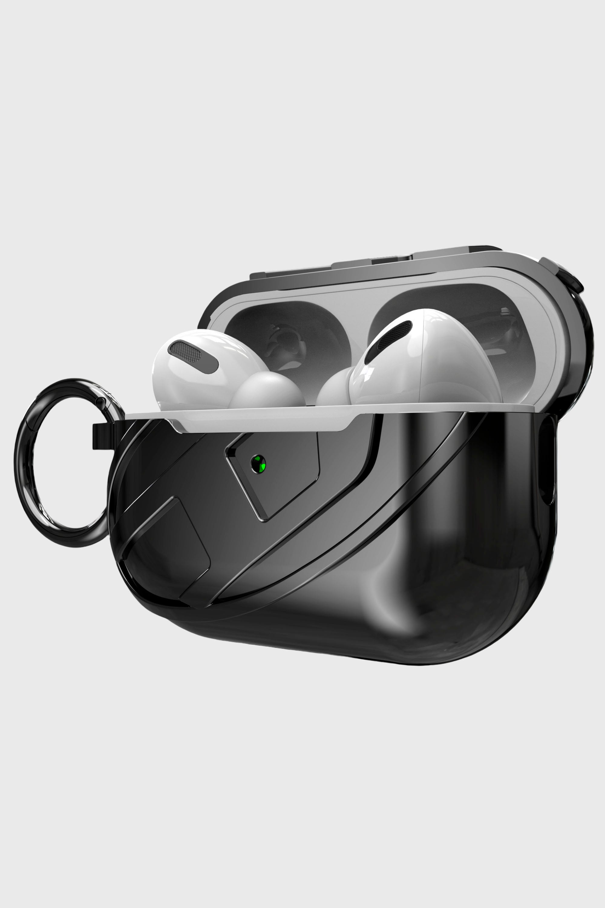 Diesel - 60275 MOULDED CASE, Unisex AirPods H&uuml;lle AirPods Pro / Pro 2 in Schwarz - 2