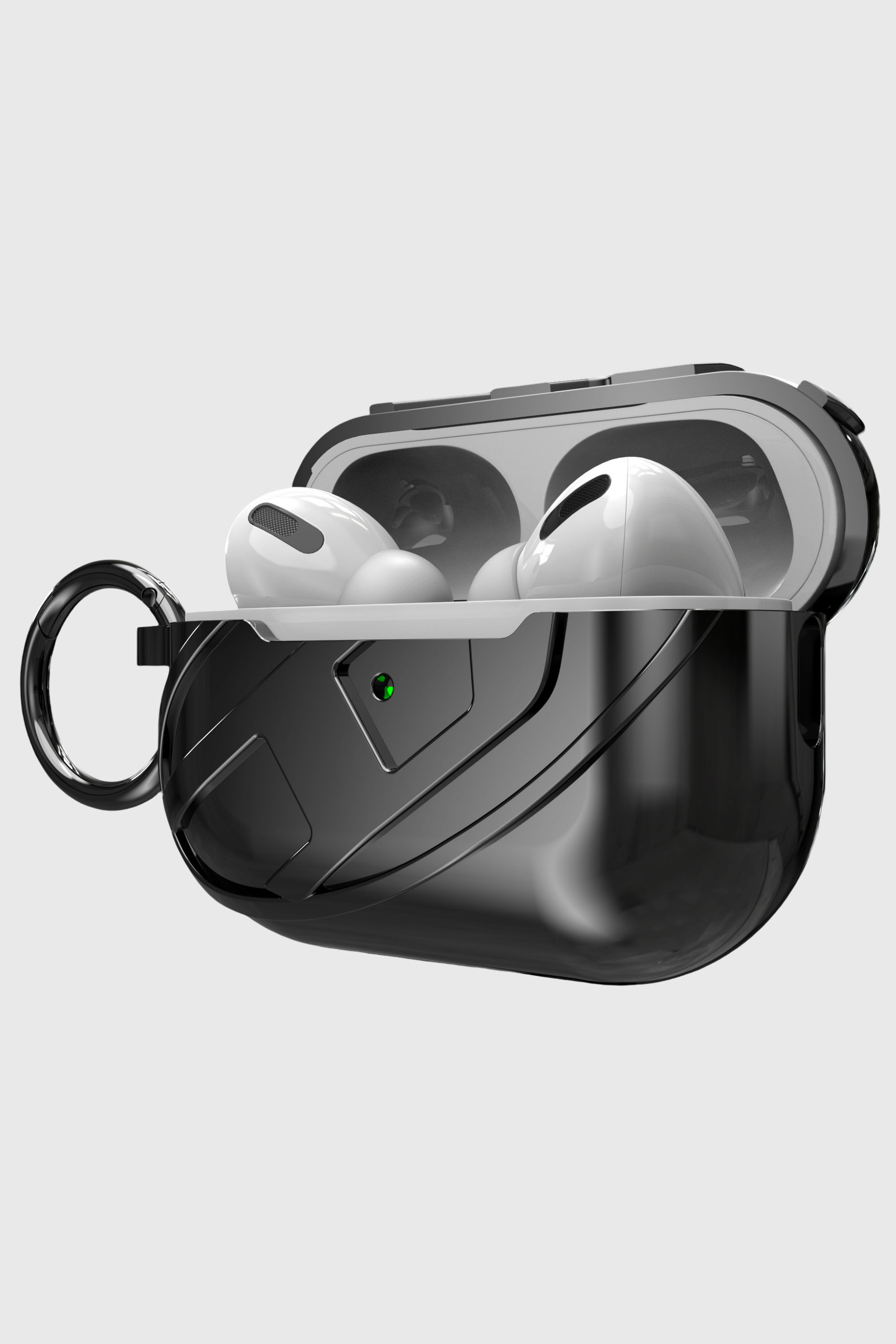 Diesel - 60275 MOULDED CASE, Unisex AirPods H&uuml;lle AirPods Pro / Pro 2 in Schwarz - 2
