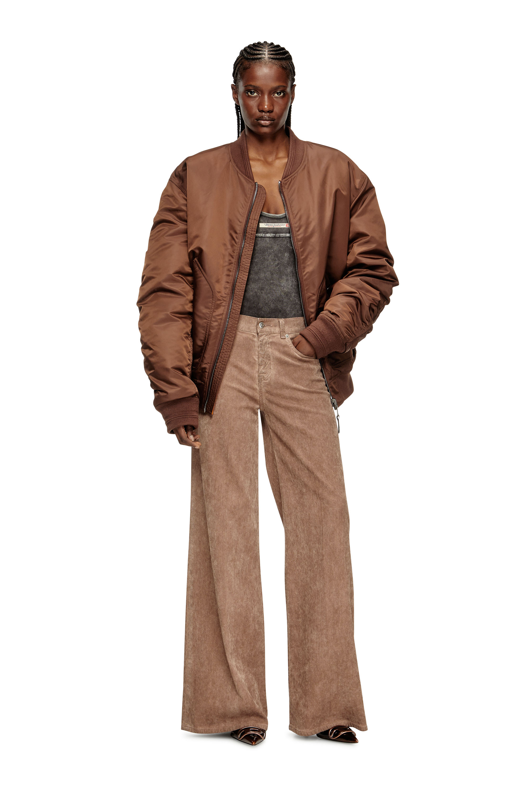 Diesel - Damen Flare Jeans 1978 D-Akemi 068SD, Rosa - 2