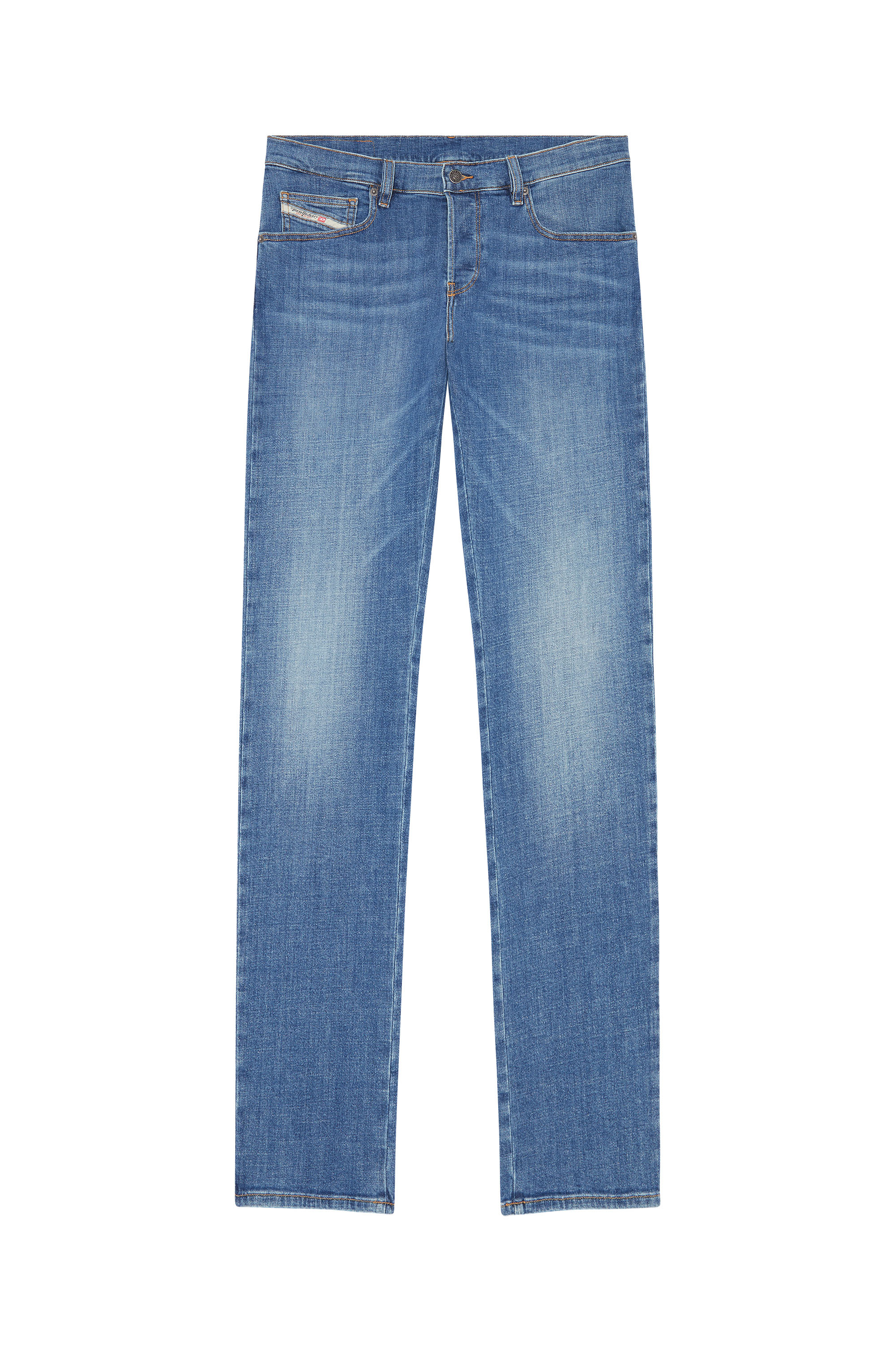 Diesel - D-Mihtry 0IHAT Straight Jeans, Mittelblau - Image 6