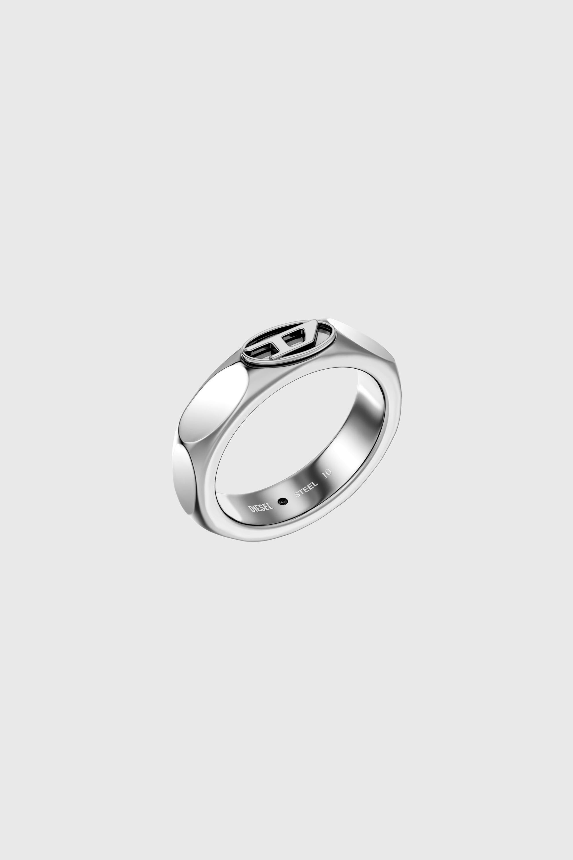 Diesel - DX1693040 JEWELLERY, Unisex Edelstahl-Ring in Silber - 1