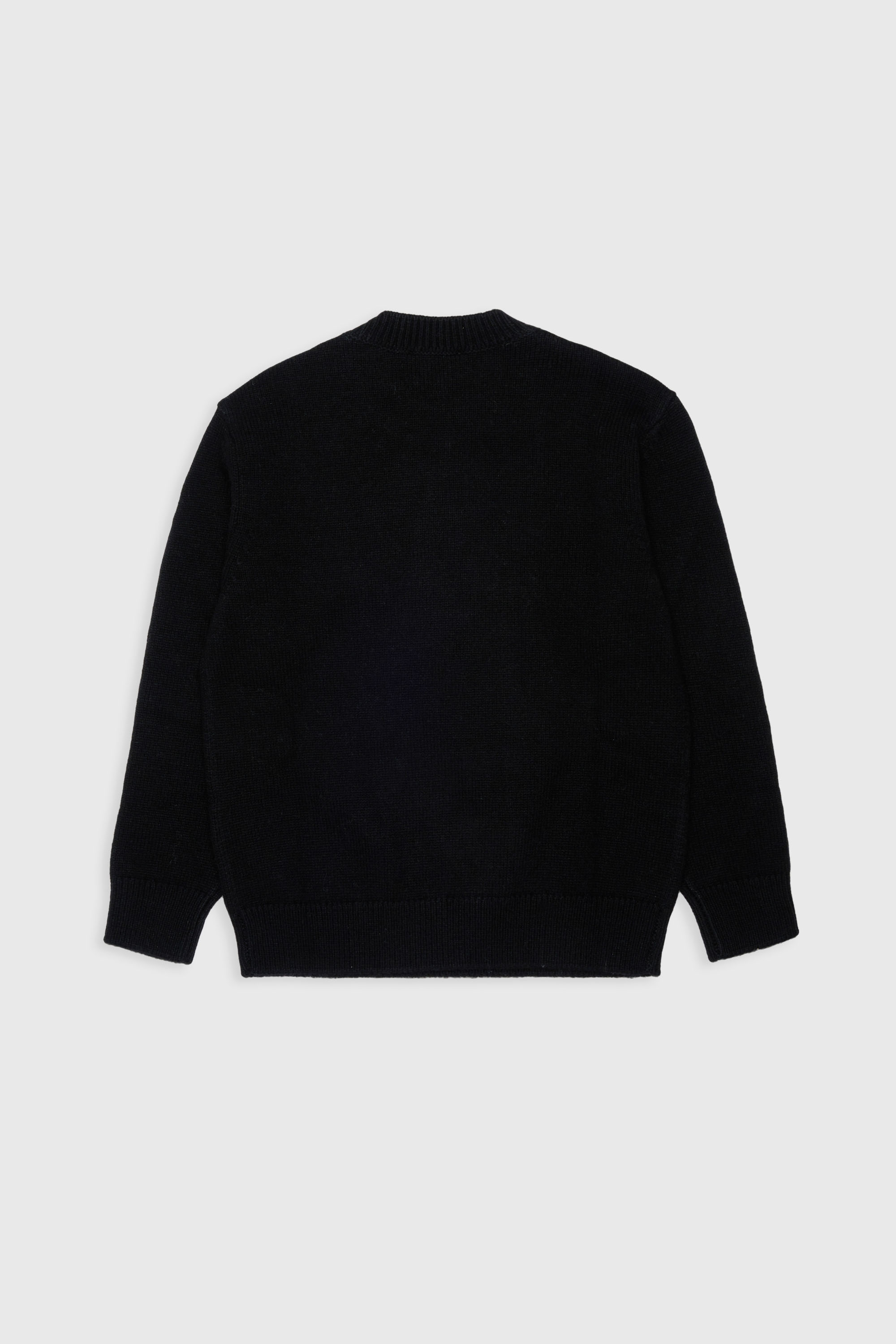 Diesel - KONZI OVER, Herren Pullover mit Kaschmir-Anteil und destroyed logo in Schwarz - 2