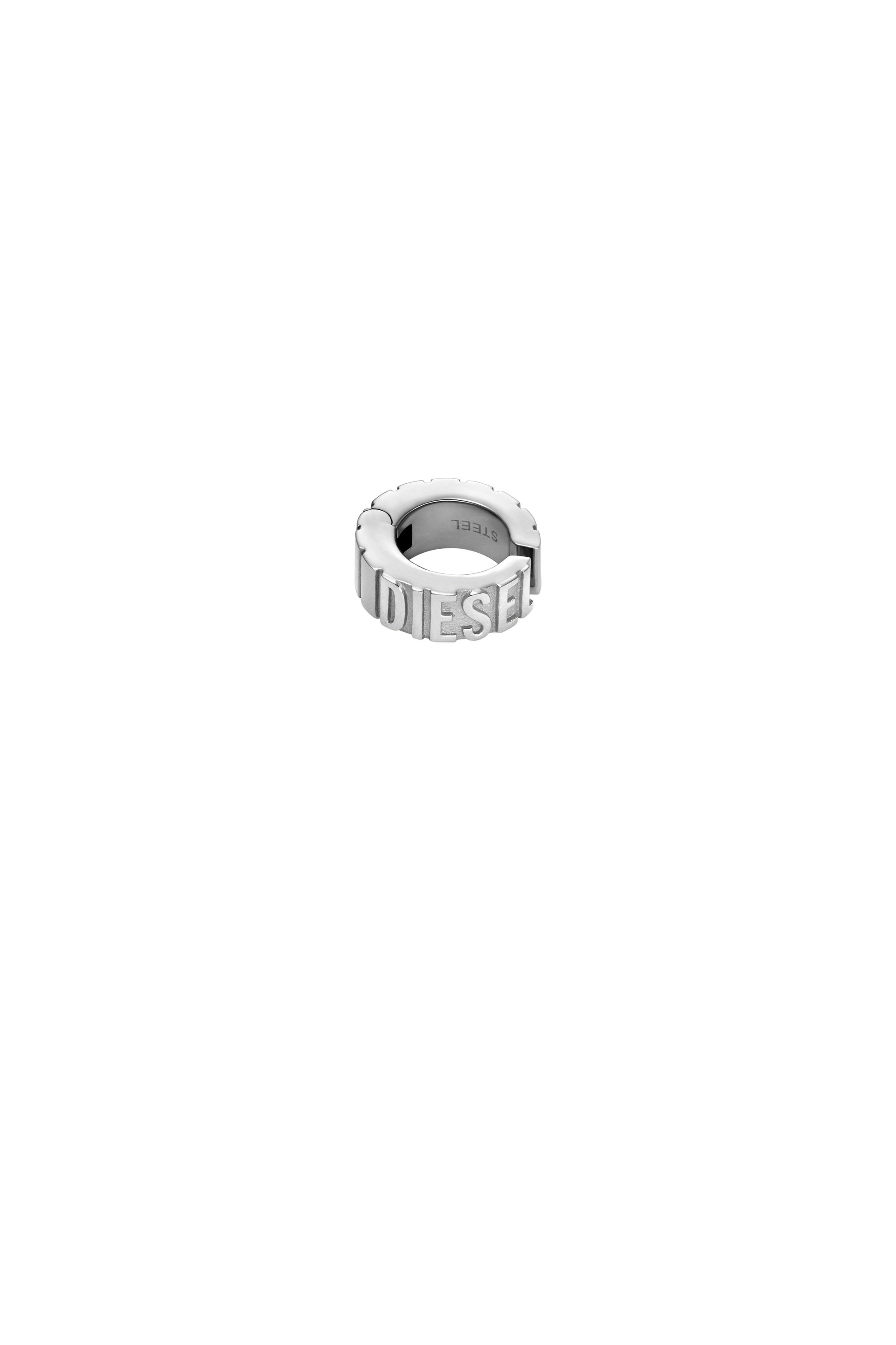 Diesel - DX1555040 JEWEL, Unisex Cuff-Ohrring aus Edelstahl in Silber - 1