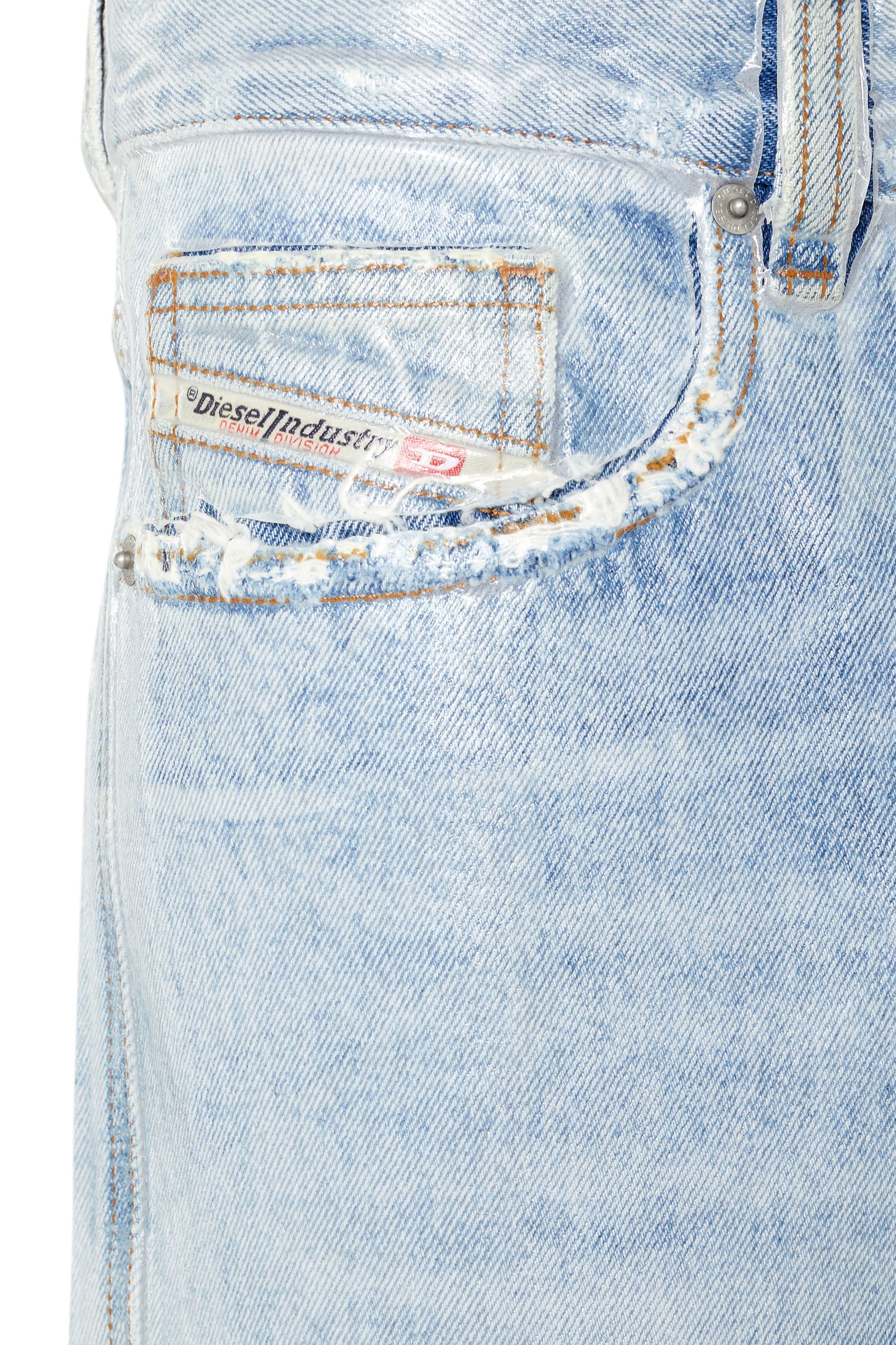 Diesel - 2010 D-Macs 007H8 Straight Jeans, Hellblau - Image 4