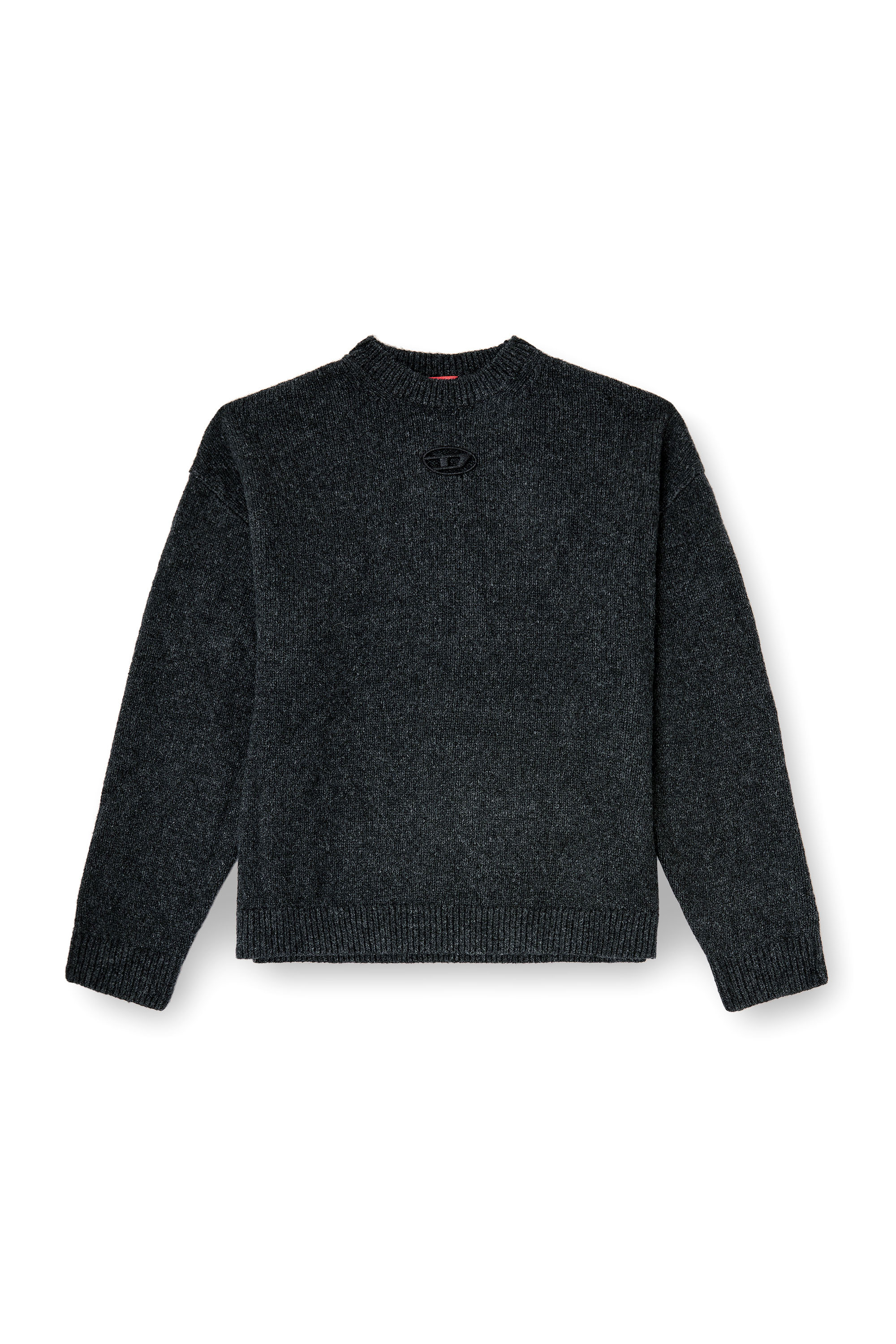 Diesel - K-AREESO, Herren Pullover aus Woll- und Alpakamischung in Schwarz - 3