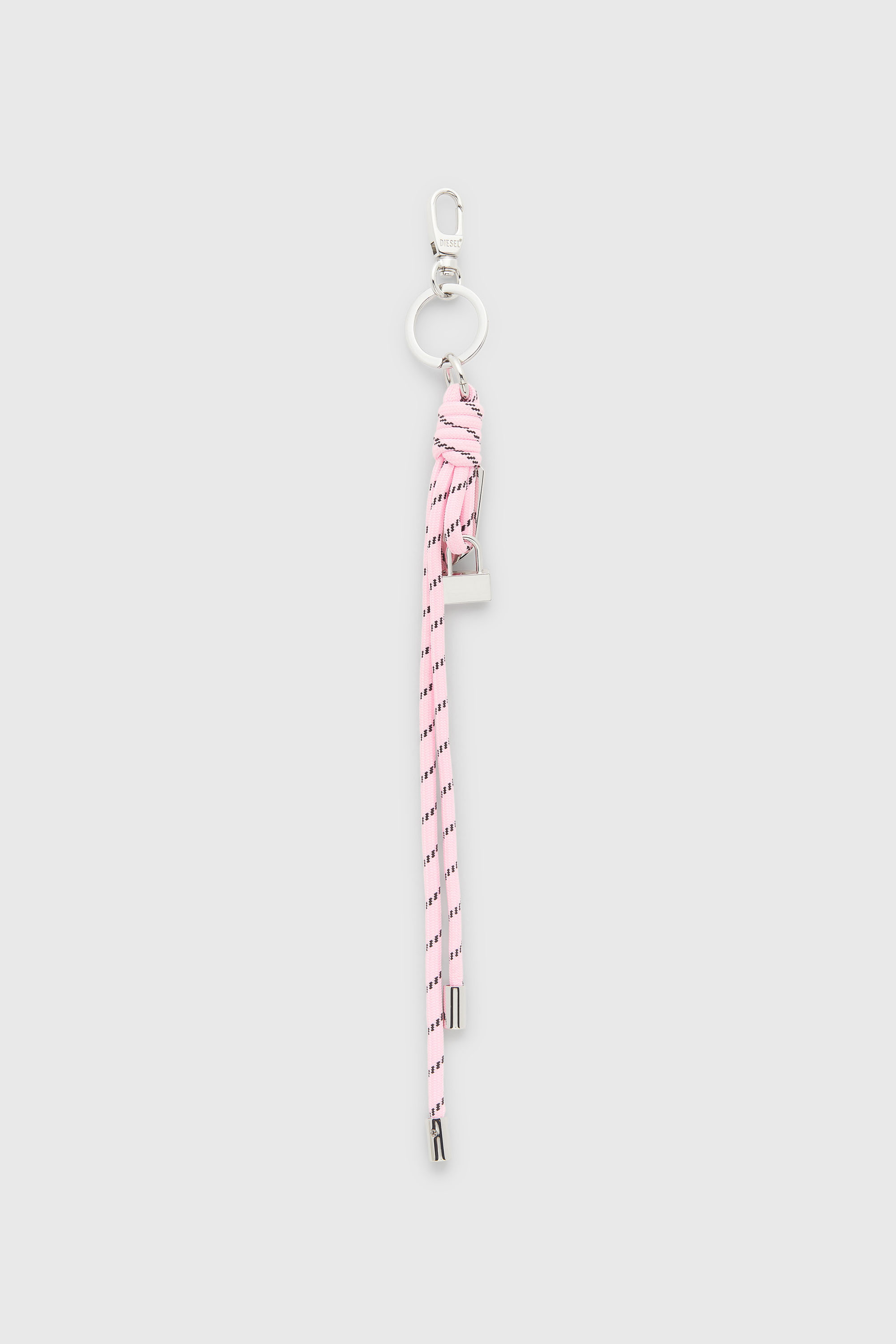 Diesel - ROPE II, Unisex Metall- und Seilanh&auml;nger mit Diesel-Anh&auml;nger in Rosa - 2
