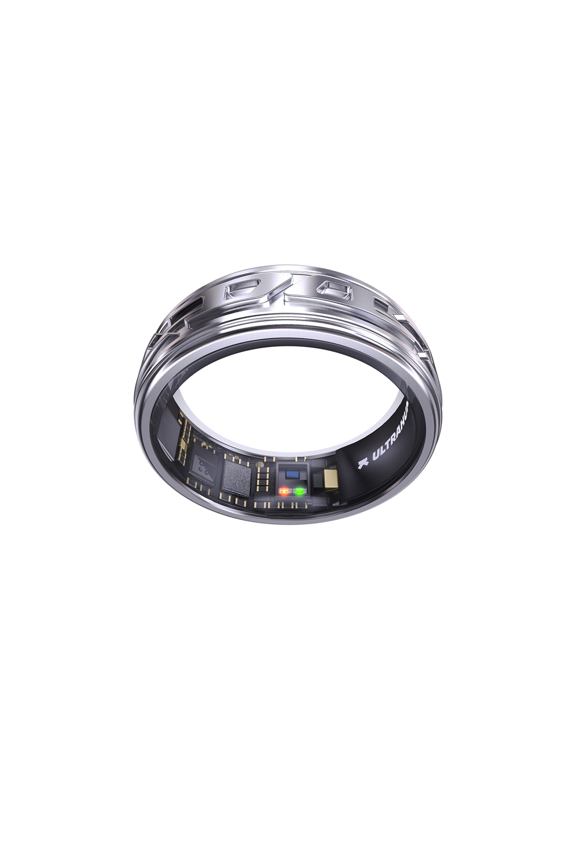 Diesel - SMART RING CRYO SILVER- UHRA-DS, Unisex Smart-Ringe in glänzendem Silber in Silber - 1