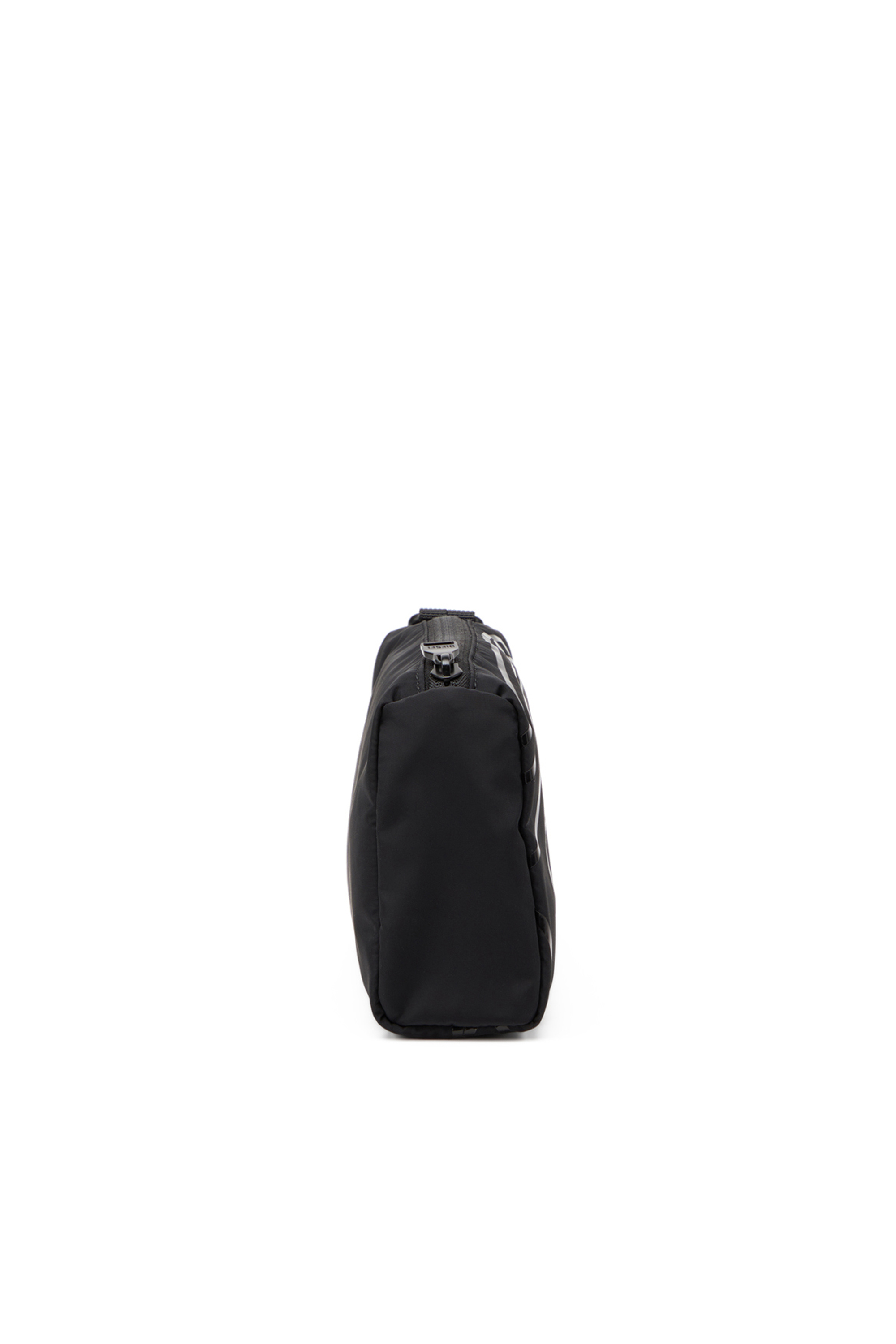 Diesel - DRAPE POUCH, Herren Pouch aus Nylon mit Oval D-Print in Schwarz - 3