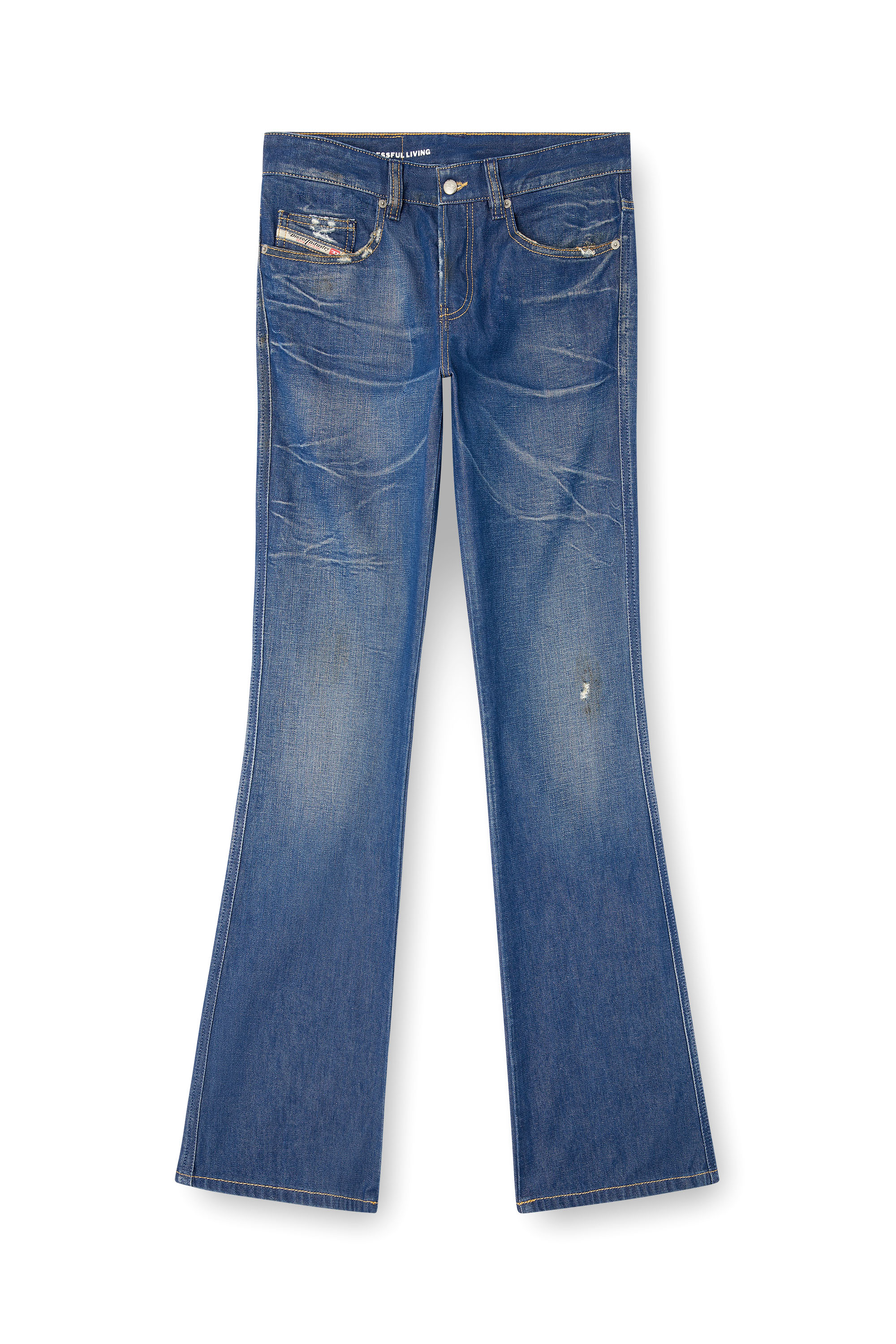 Diesel - Herren Bootcut Jeans 1998 D-Buck 09M60, Dunkelblau - 3