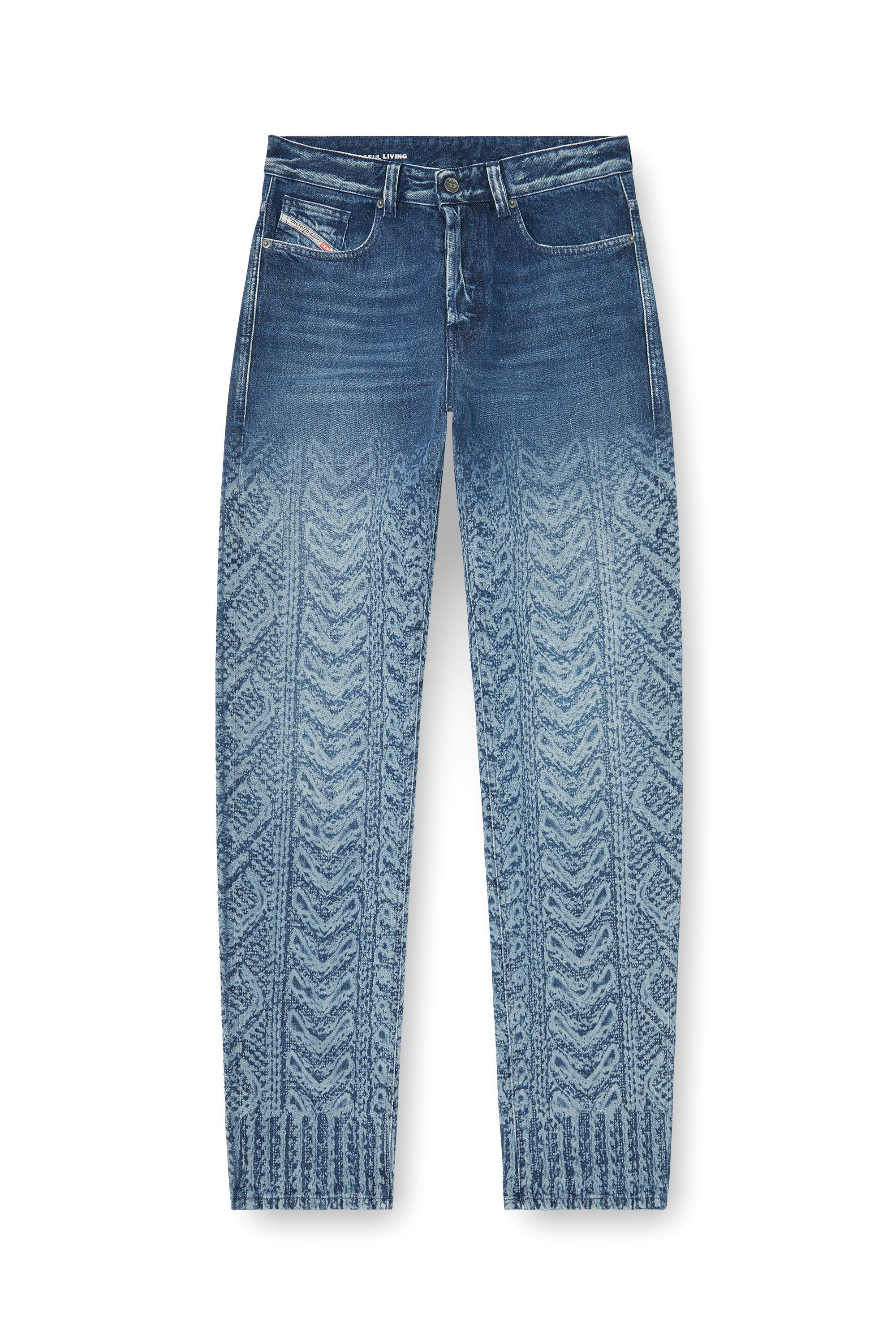 Diesel - Herren Regular Jeans 2024 D-Macs 007EV, Dunkelblau - 2