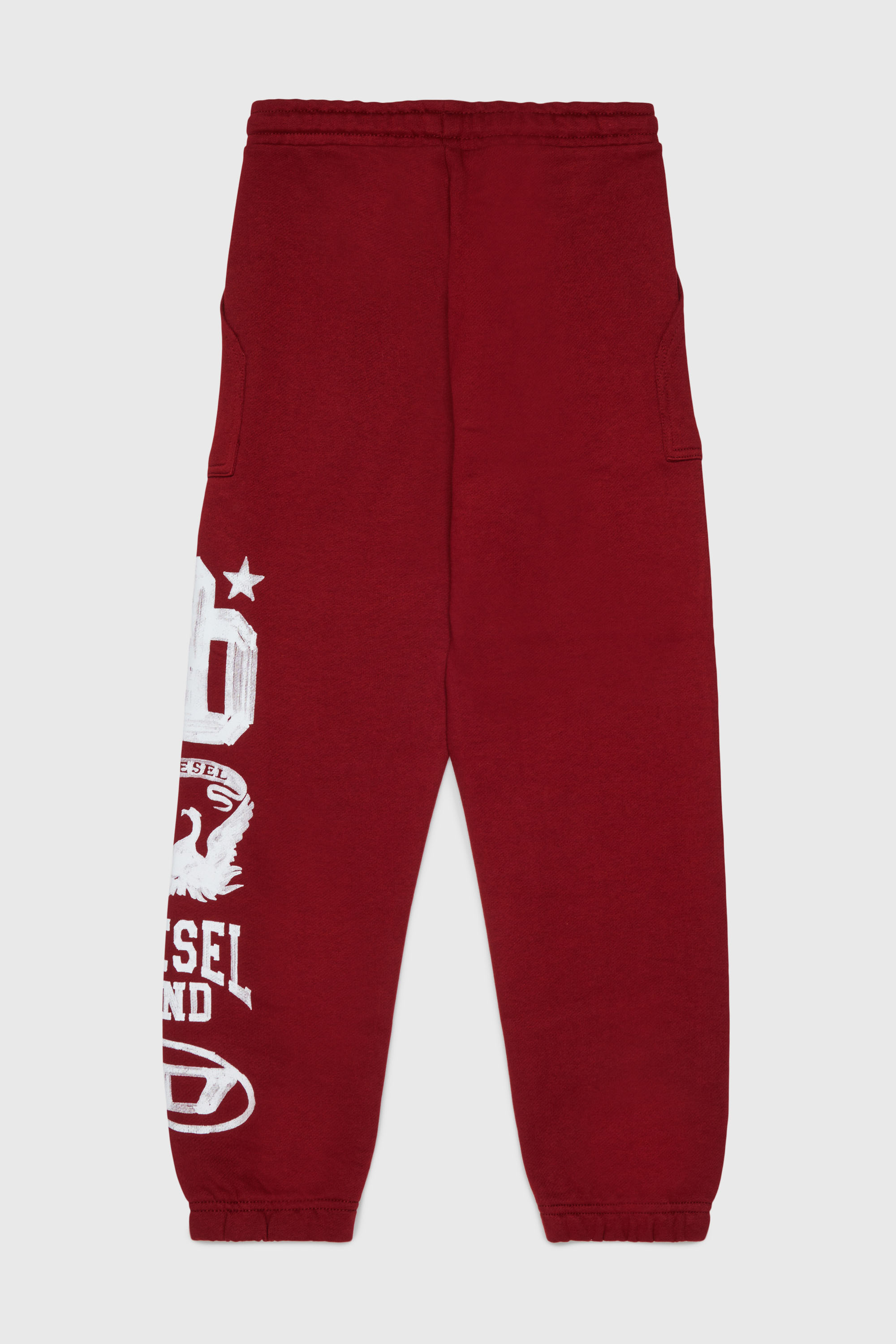 Diesel - PBUNDY, Herren Sweatpants mit Logos im College-Stil in Rot - 2