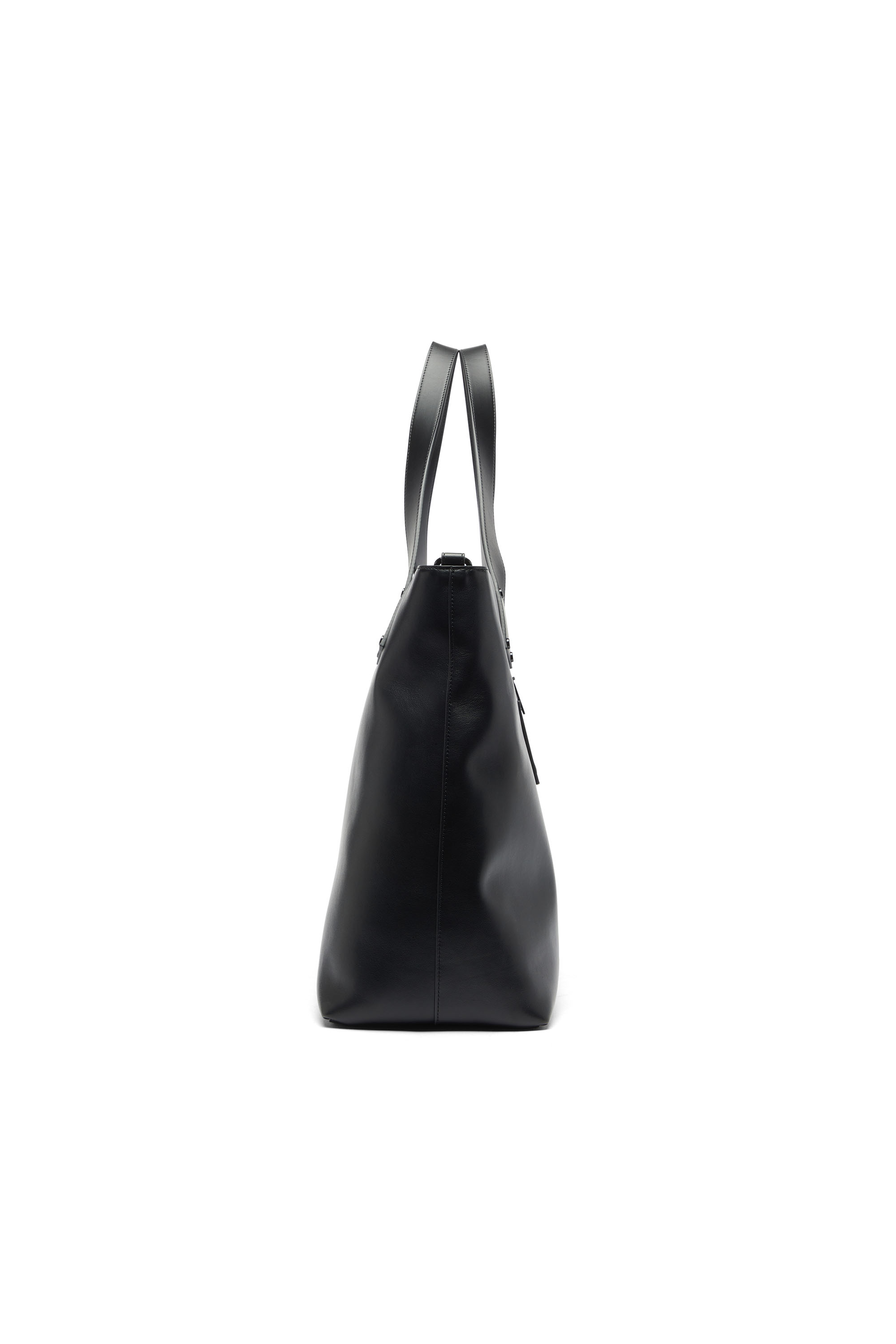 Diesel - RIVET-D TOTE E\W, Herren Rivet-D -  Shopping Bag mit Rei&szlig;verschluss und Klappentasche in Schwarz - 4