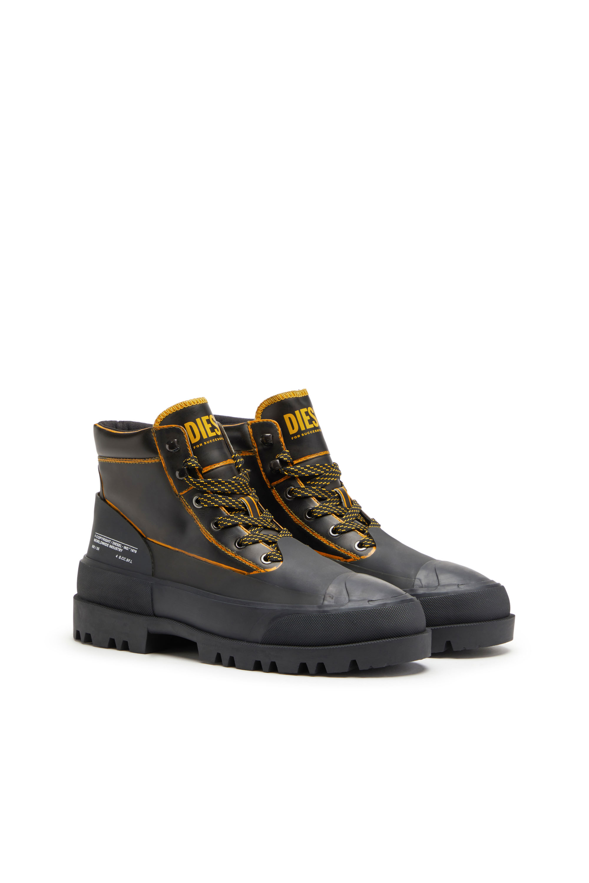 Diesel - D-HIKO BT X, Schwarz/Orange - Image 2