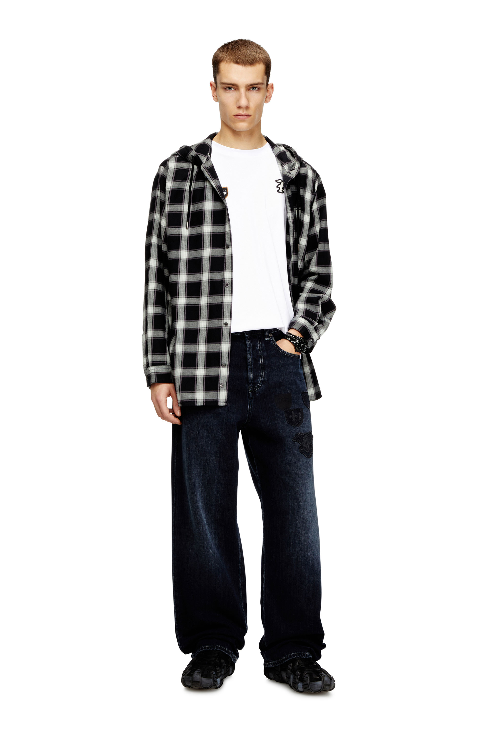 Diesel - Herren Relaxed Jeans 2001 D-Macro 09Q19, Dunkelblau - 2