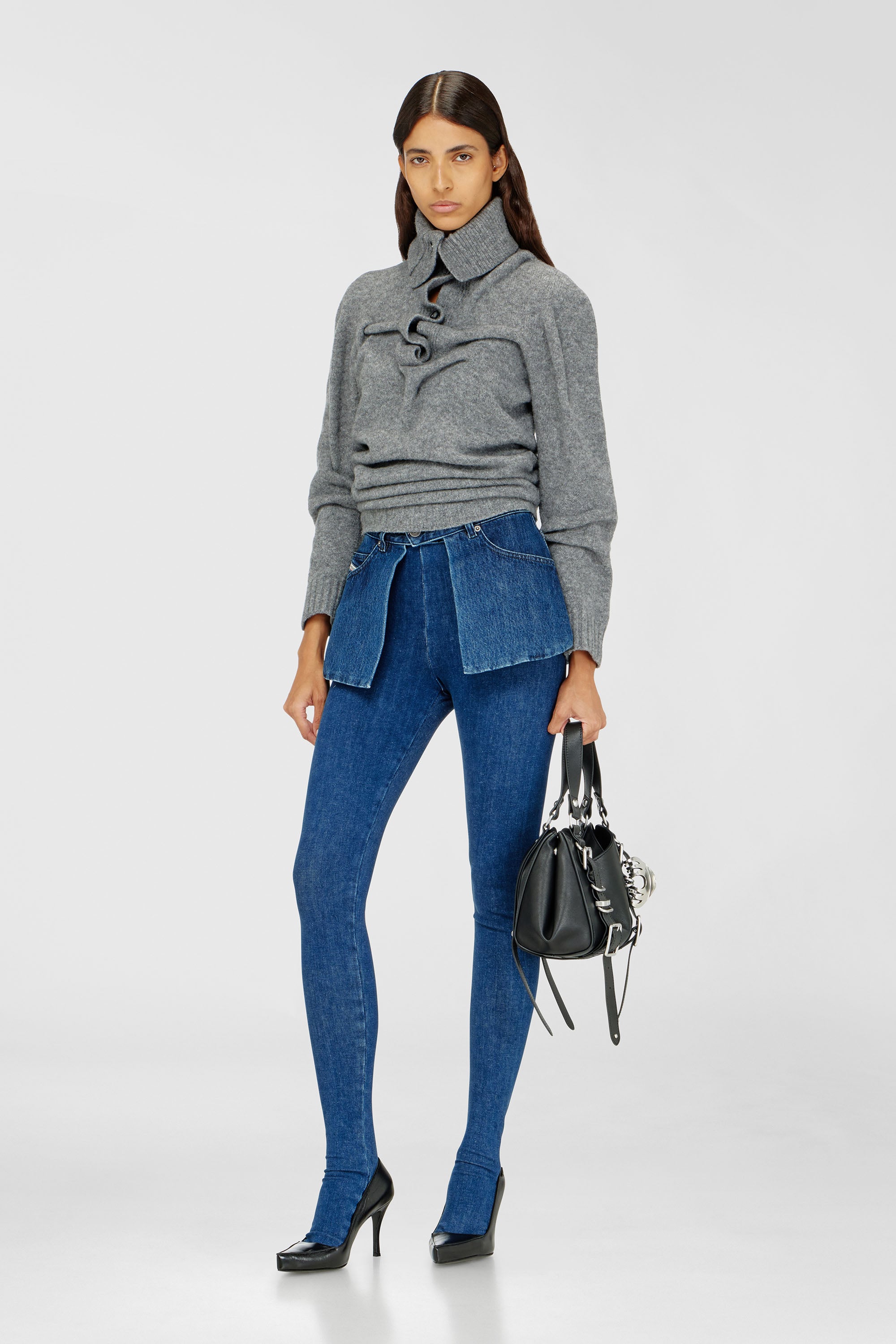 Diesel - Damen Skinny Jeans D-Spika 09R31, Dunkelblau - 1