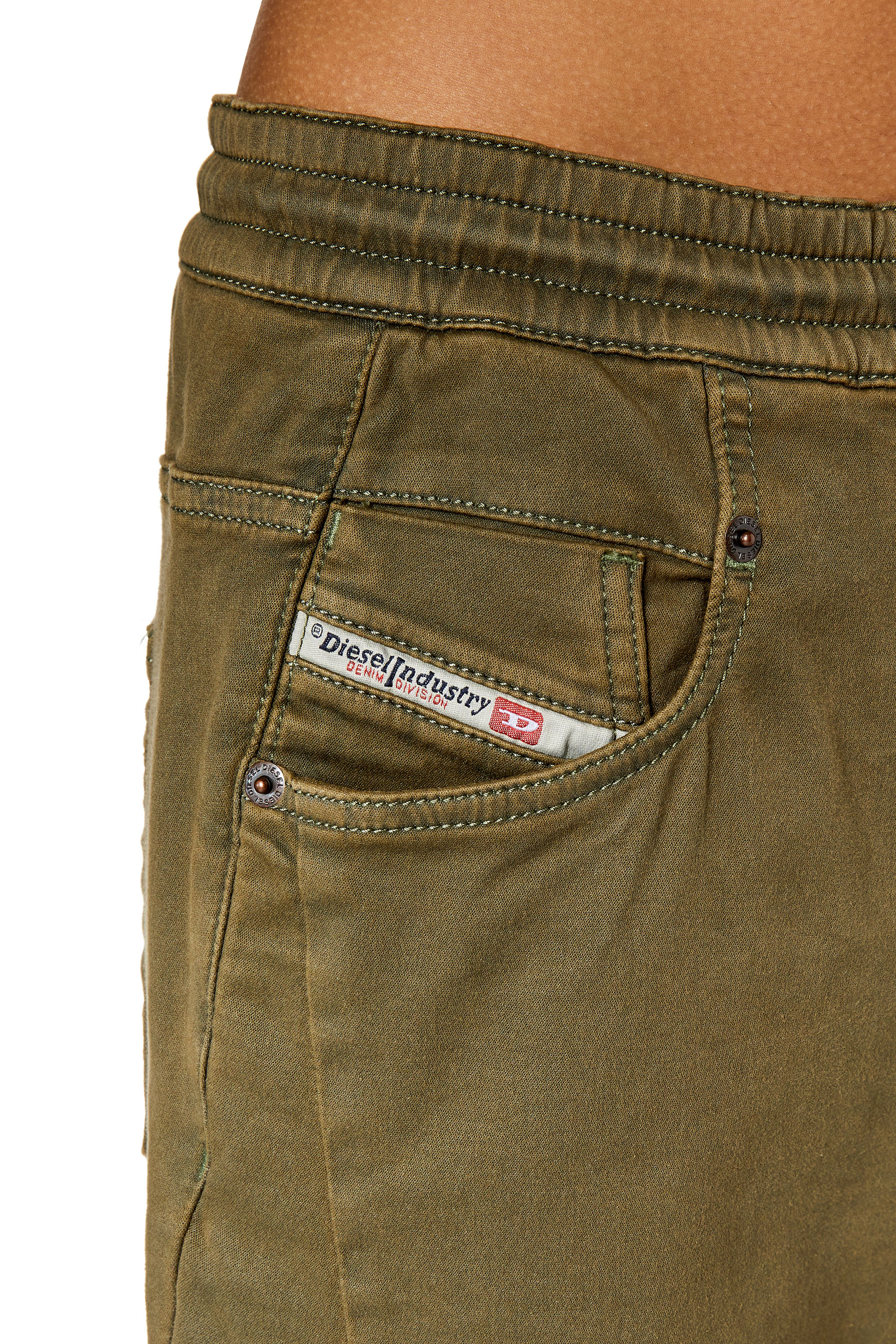 Diesel - Boyfriend 2041 D-Fayza Joggjeans&reg; 068DY, Damen Boyfriend 2041 D-Fayza Joggjeans&reg; in Armeegr&uuml;n - 5