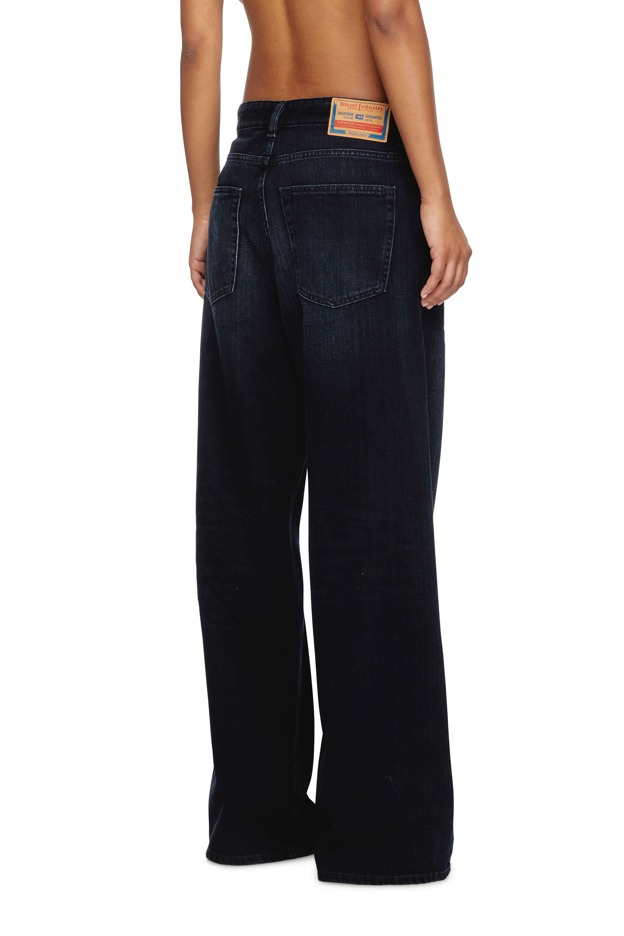 Diesel - Damen Relaxed Jeans 1996 D-Sire 09L54, Dunkelblau - 3