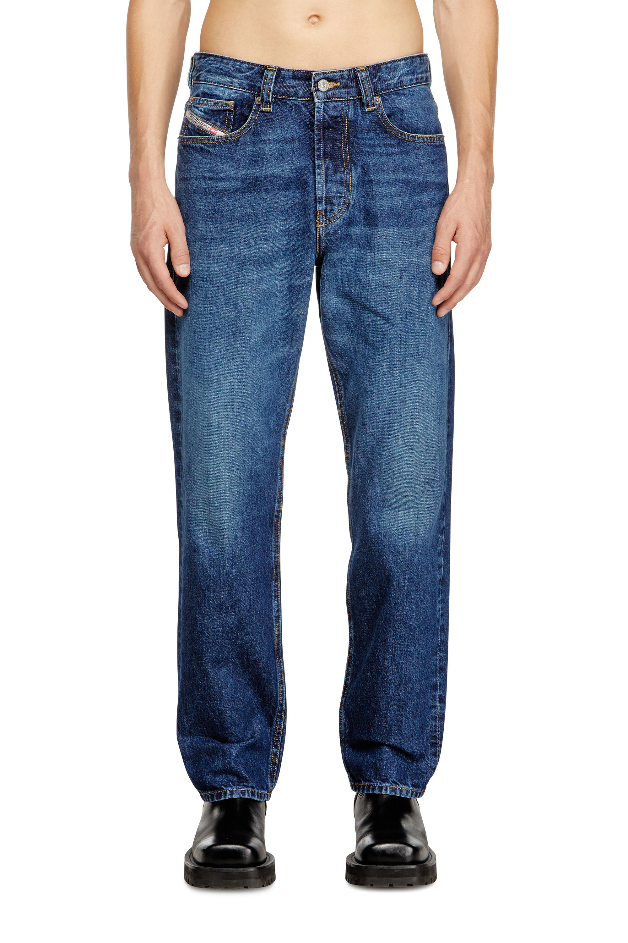 Diesel - Herren Regular Jeans 2024 D-Macs 09I27, Mittelblau - 1