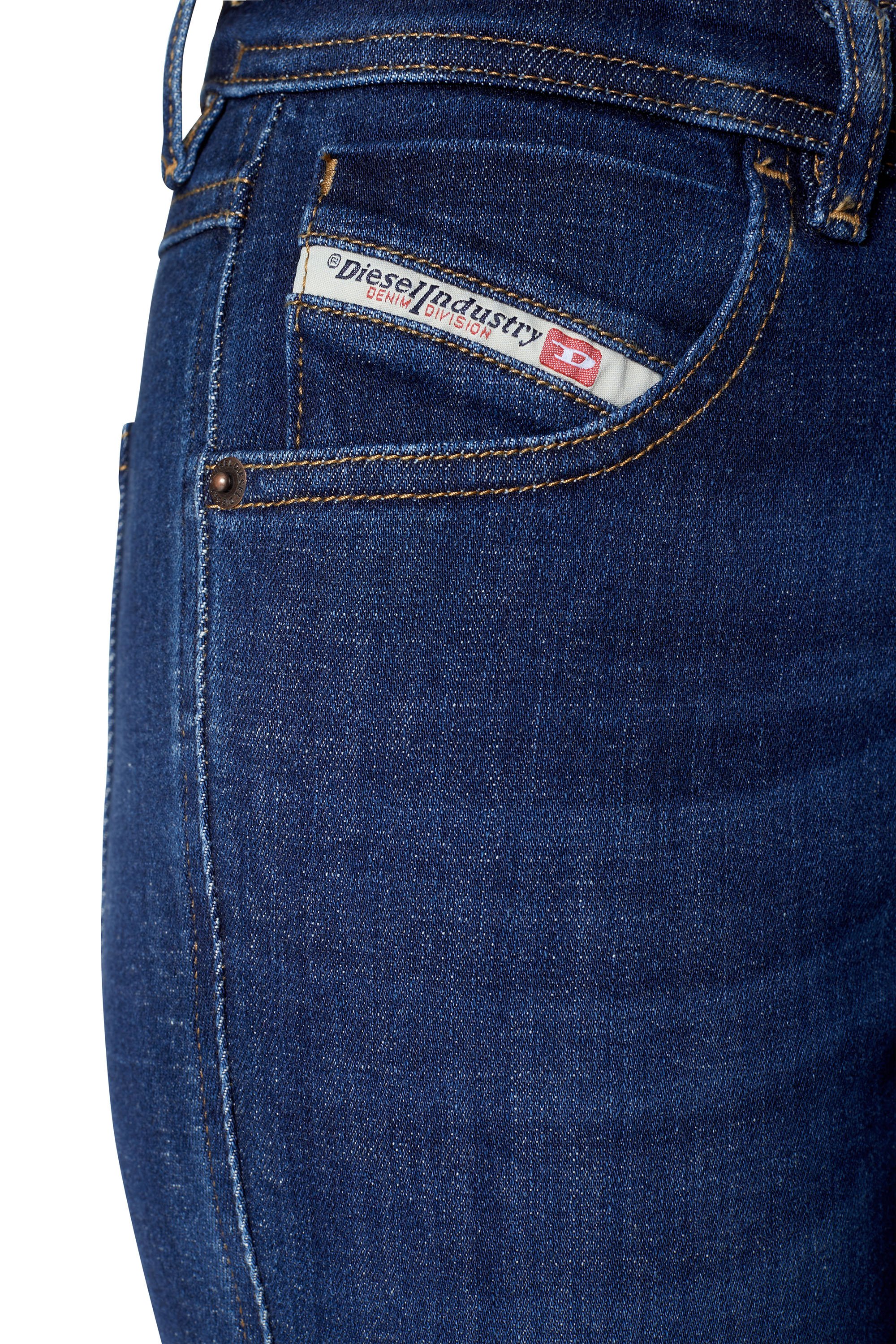 Diesel - Skinny Jeans 2015 Babhila 09C58, Dunkelblau - Image 5