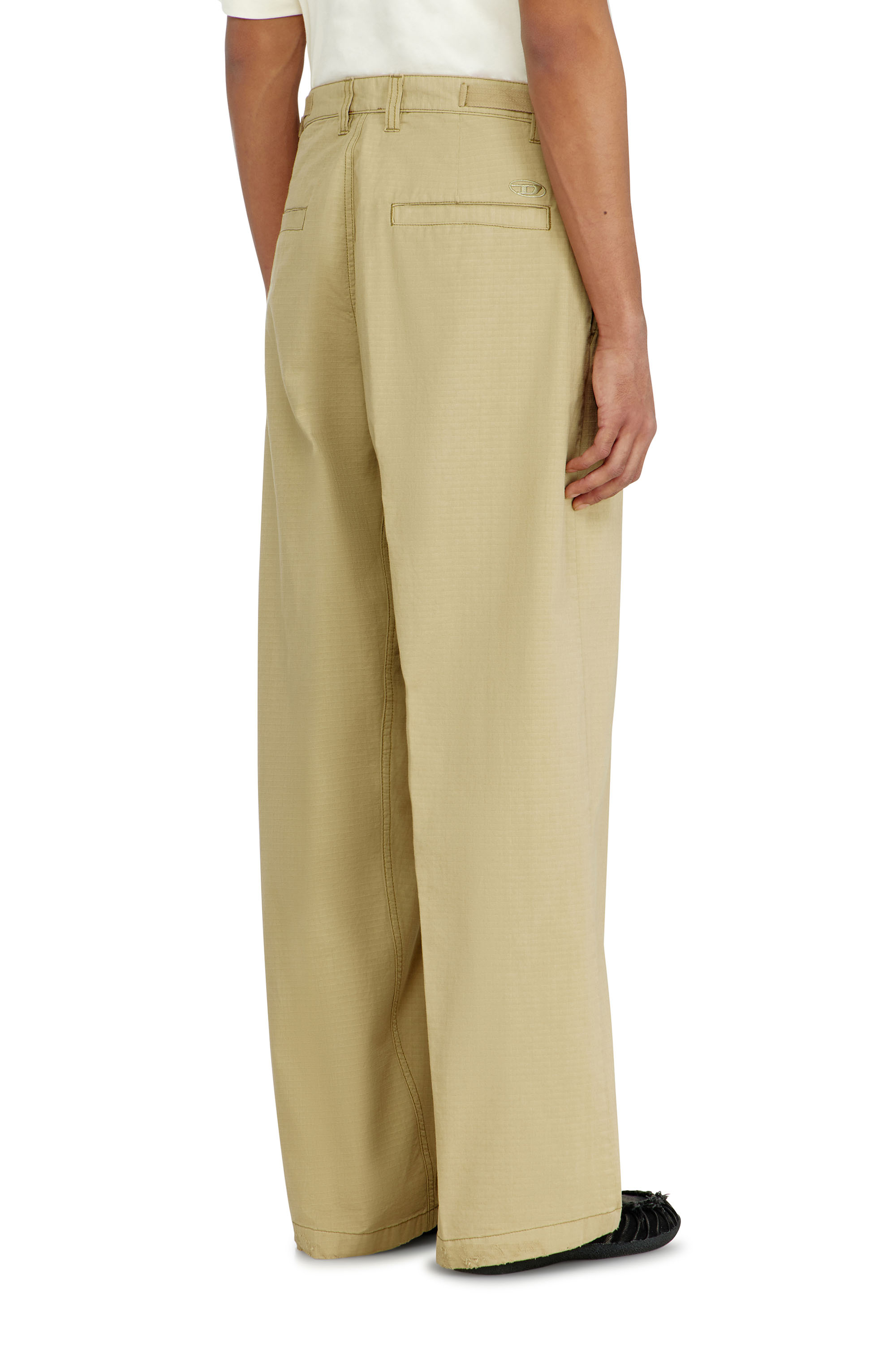 Diesel - P-BALL, Herren Baumwoll-Ripstop-Hose mit seitlichen Schnallen in null - 3