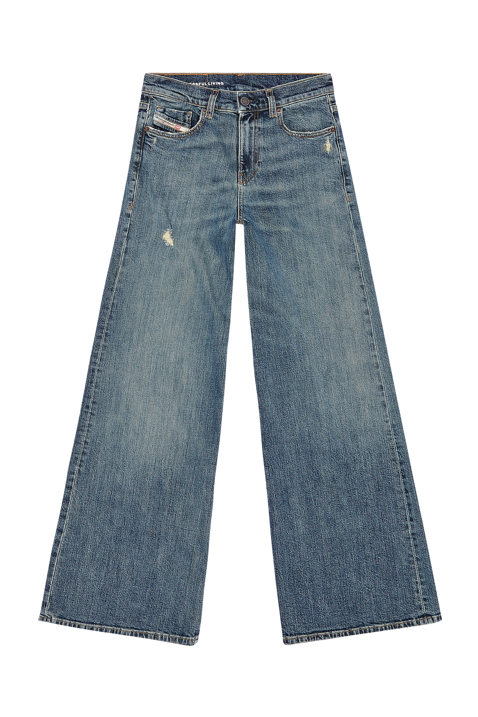 Diesel - Bootcut and Flare Jeans 1978 D-Akemi 0DQAC, Mittelblau - Image 5