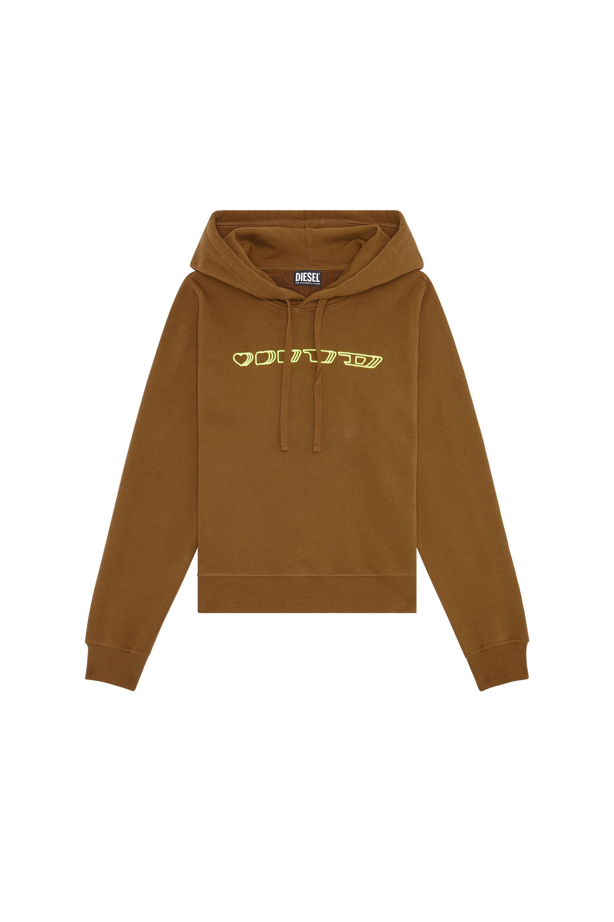 Diesel - F-REGGY-HOOD-G3, Braun - Image 3