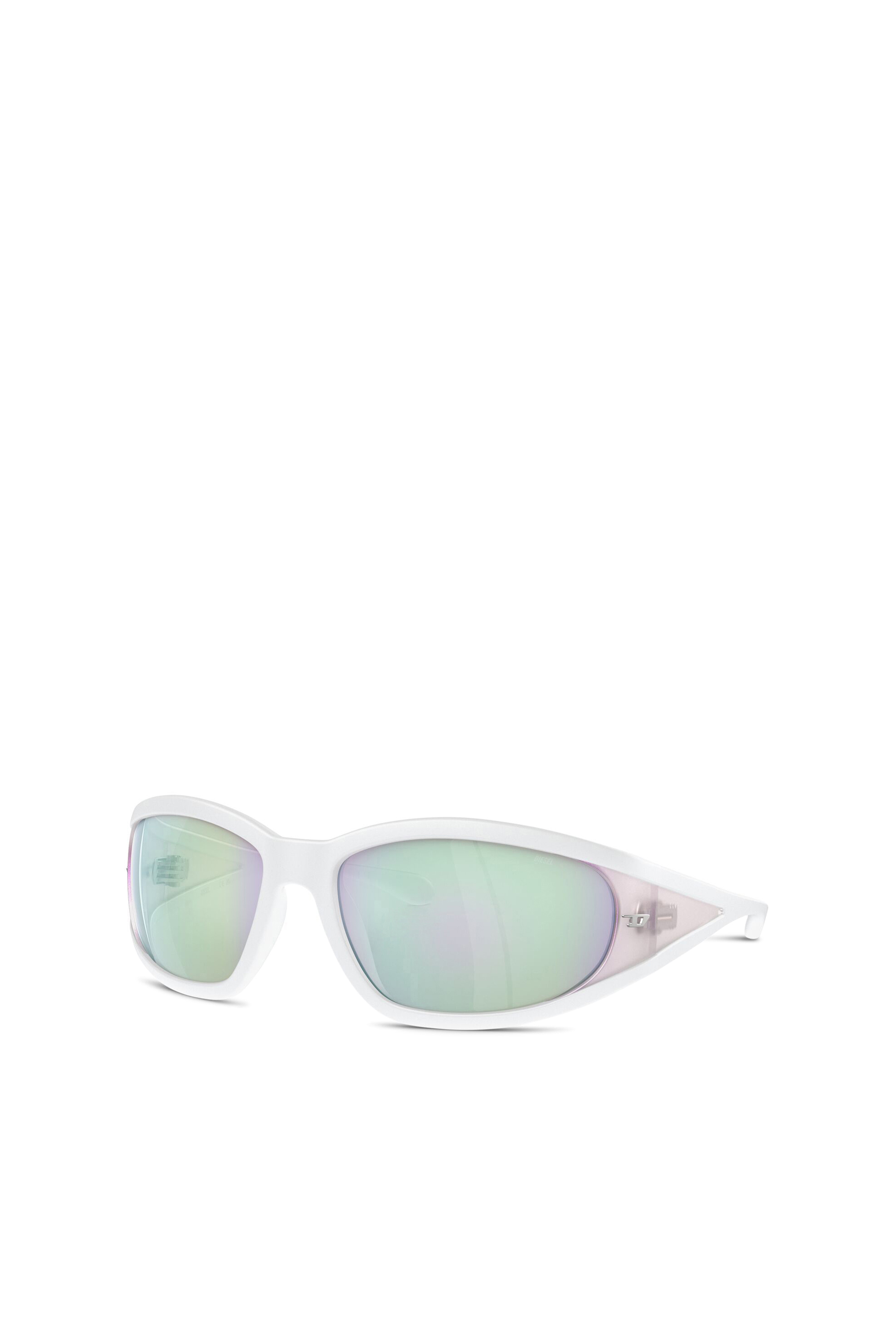 Diesel - 0DL3002, Unisex Sonnenbrille aus acetat mit rechteckigen gläsern in Bubble - 5