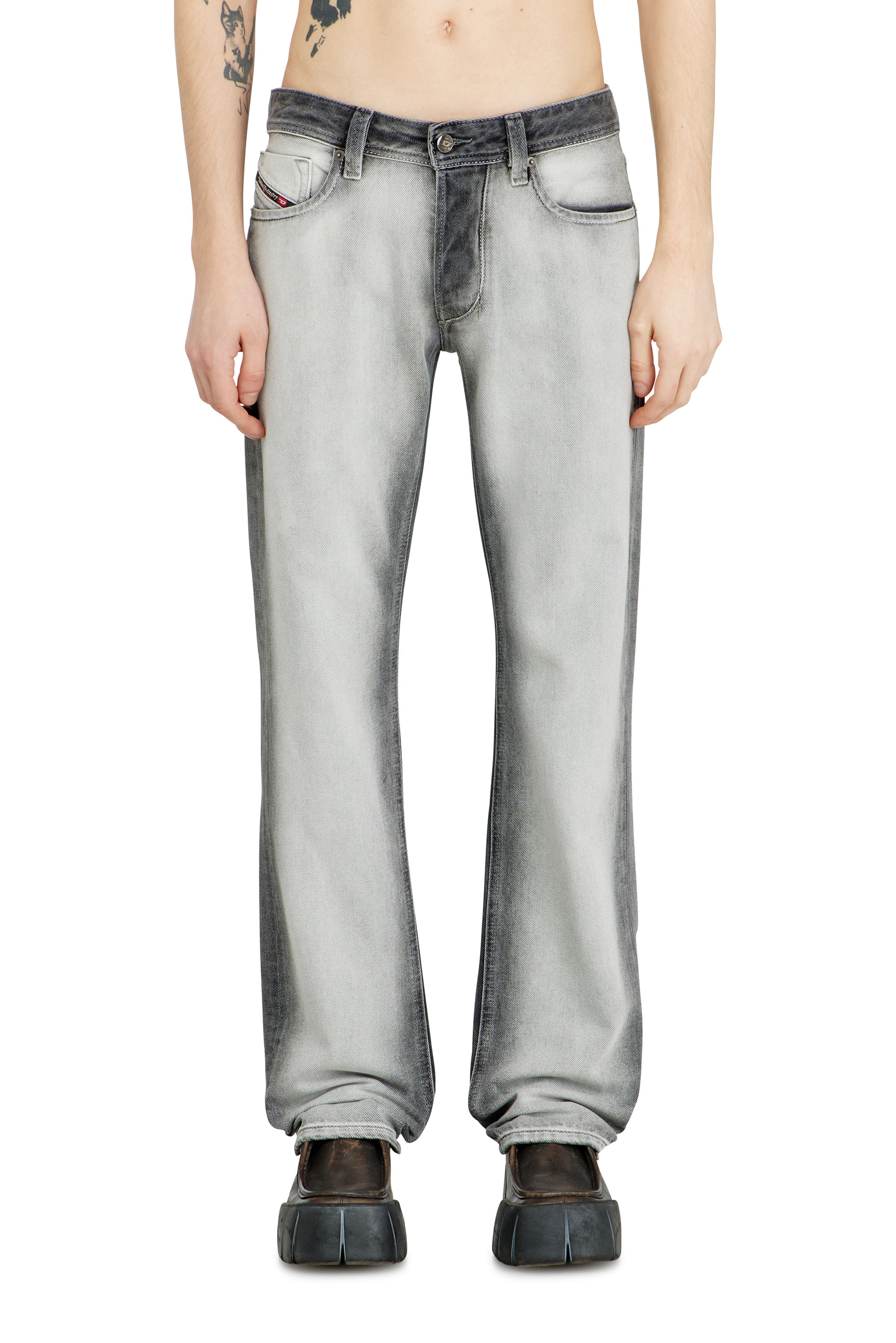 Diesel - Herren Regular Jeans 1985 Larkee 09P28, Dunkelgrau - 2