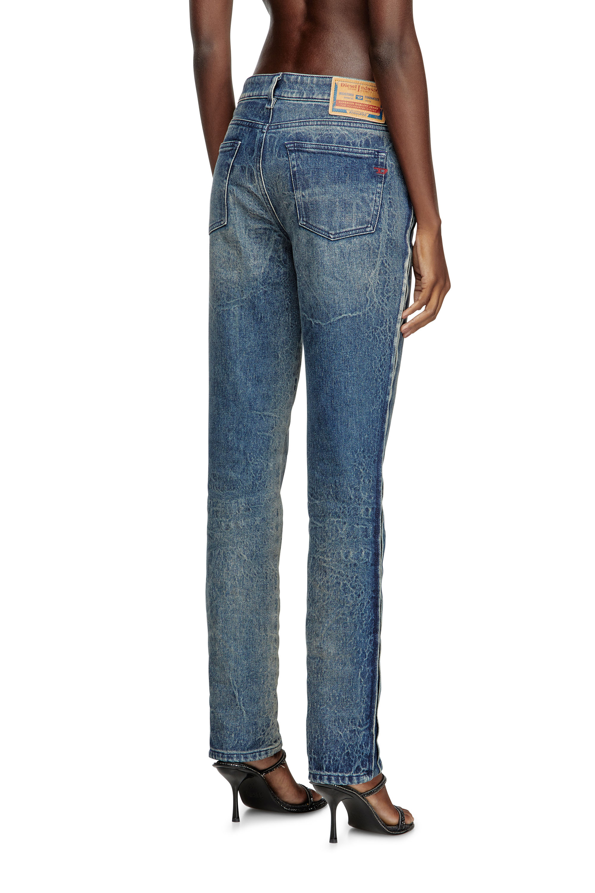 Diesel - Damen Regular Jeans D-Noli 007BG, Dunkelblau - 4