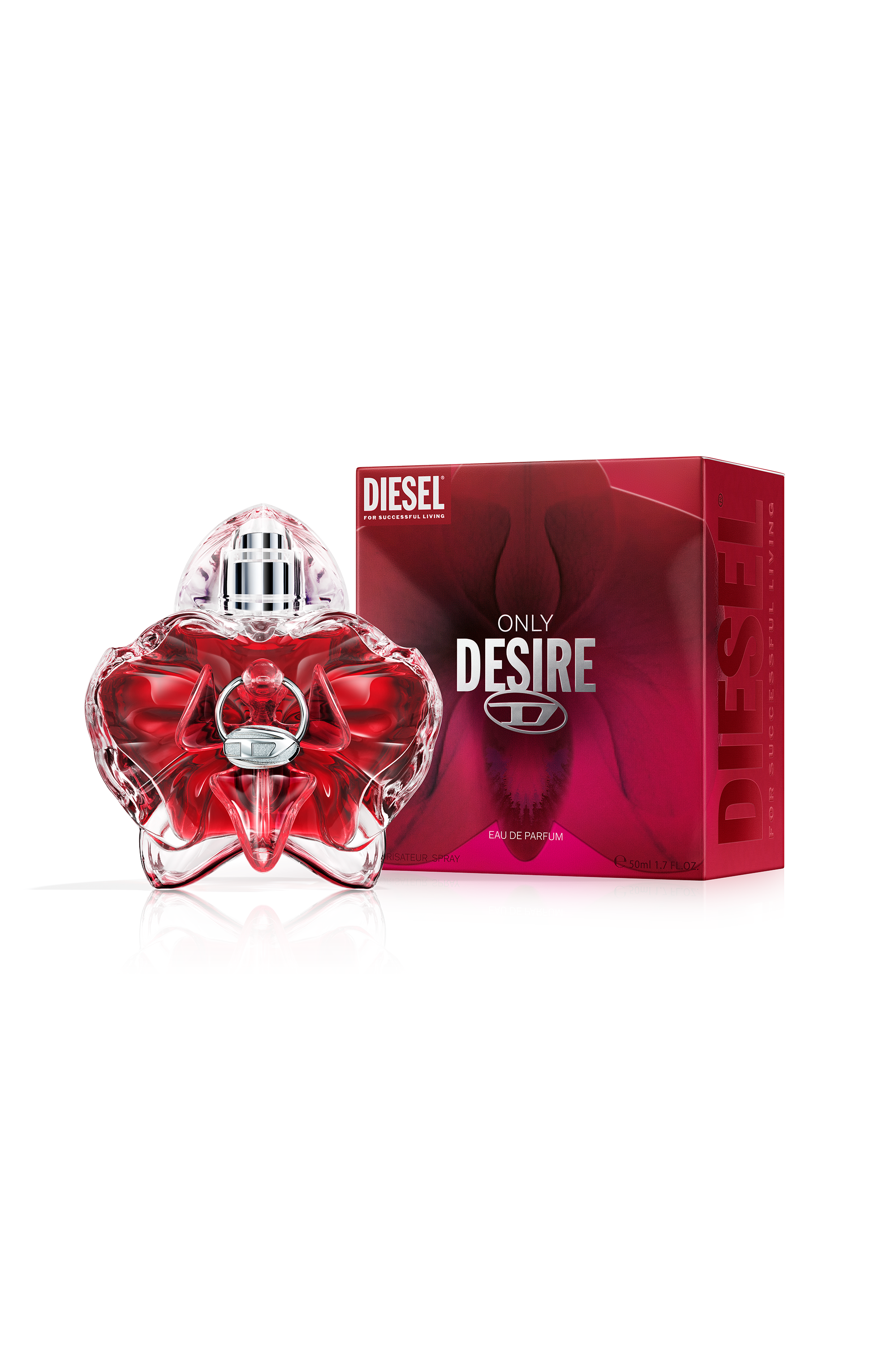 Diesel - DIESEL ONLY DESIRE EDP 50ML LF794300, Damen Only Desire 50ml, Eau De Parfum in Rot - 3