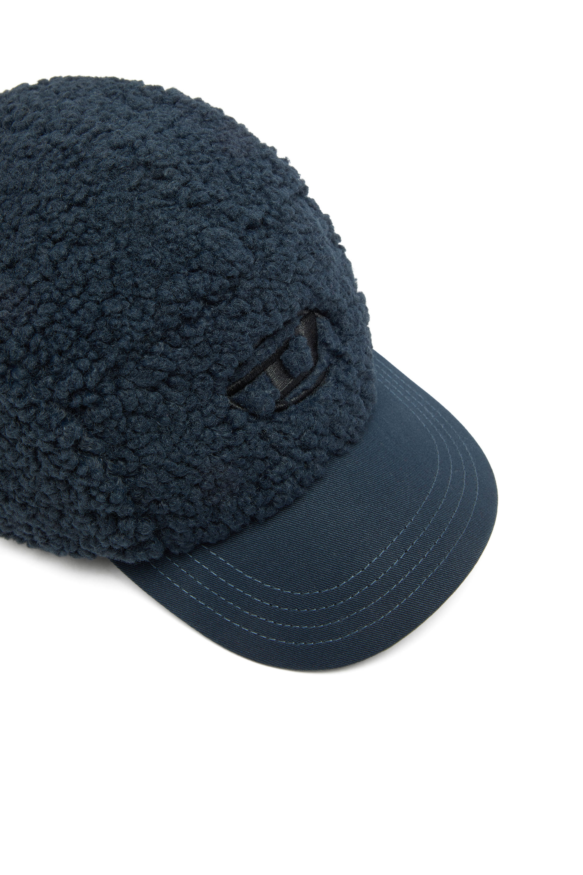 Diesel - C-TED, Herren Sherpa-Baseballcap mit Oval D Stickerei in null - 3