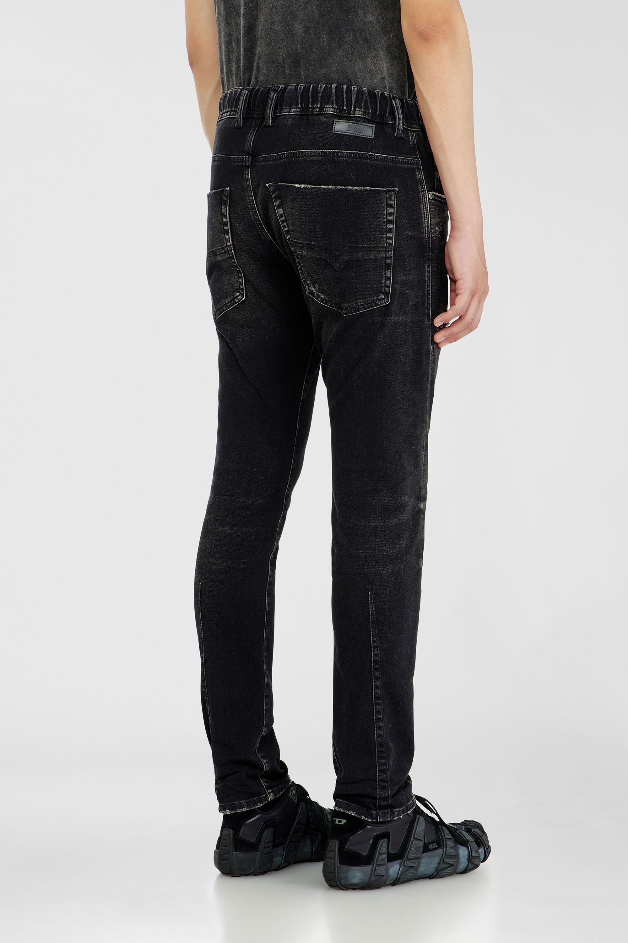 Diesel - Herren Regular E-Krooley Joggjeans&reg; 09Q22, Schwarz/Dunkelgrau - 3